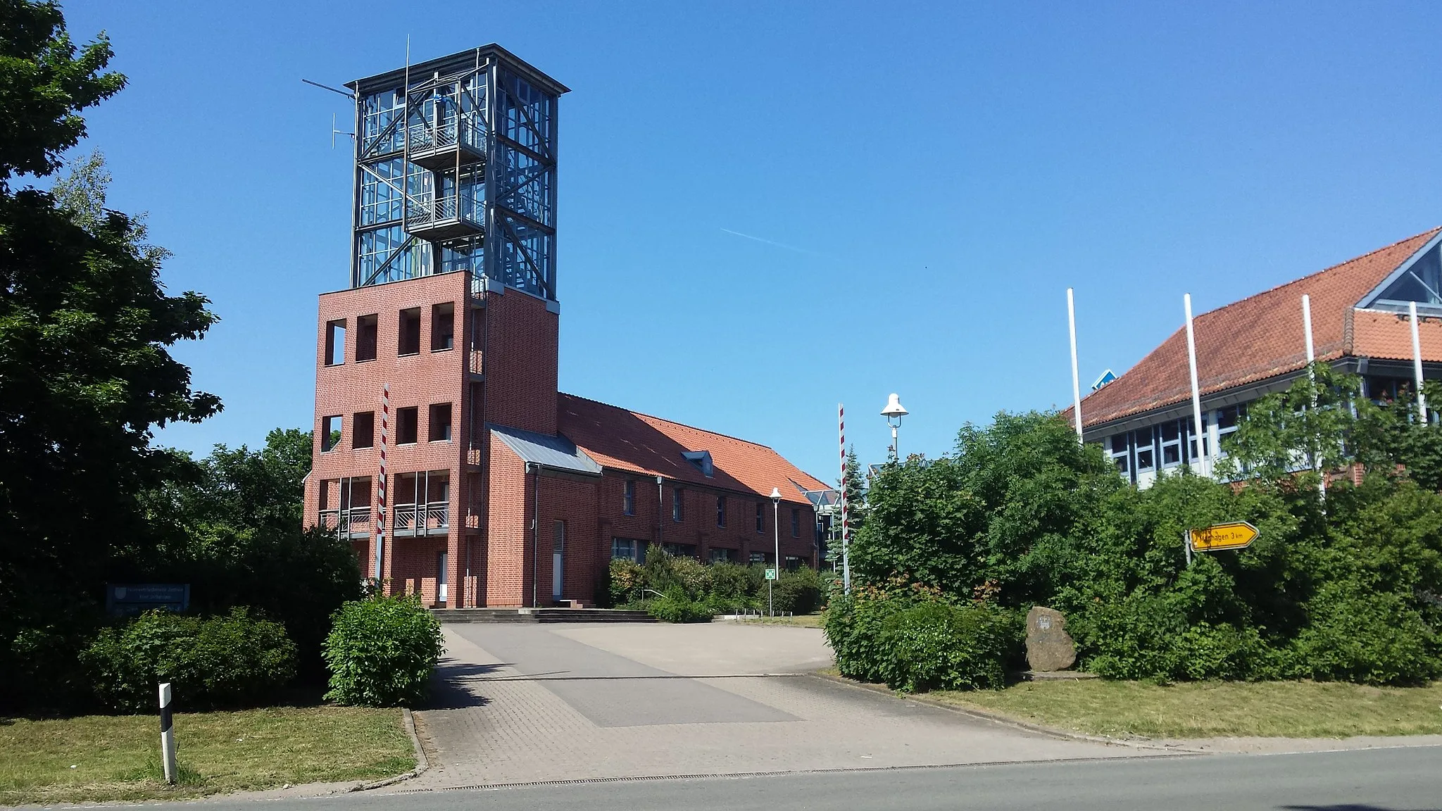 Photo showing: Feuerwehrtechnische Zentrale des Kreisfeuerwehrverbandes Ostholstein in Lensahn