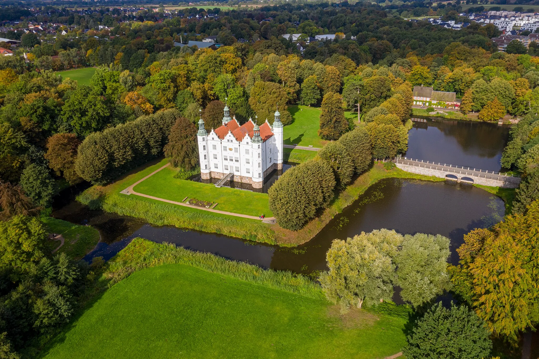 Photo showing: Ahrensburg Castle