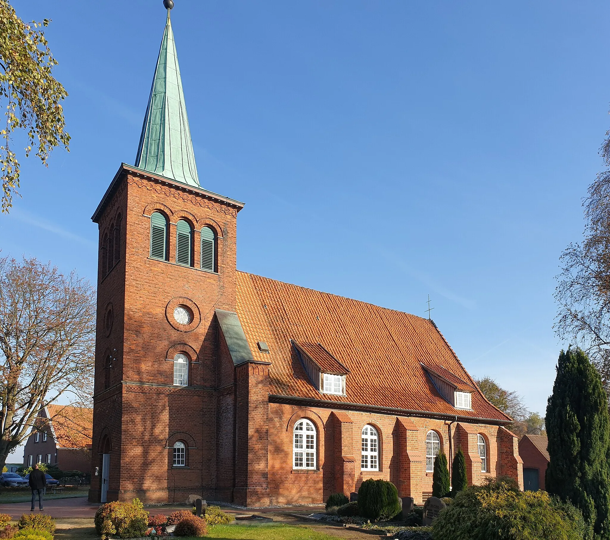 Photo showing: St. Marien in Drennhausen, Samtgemeinde Elbmarsch