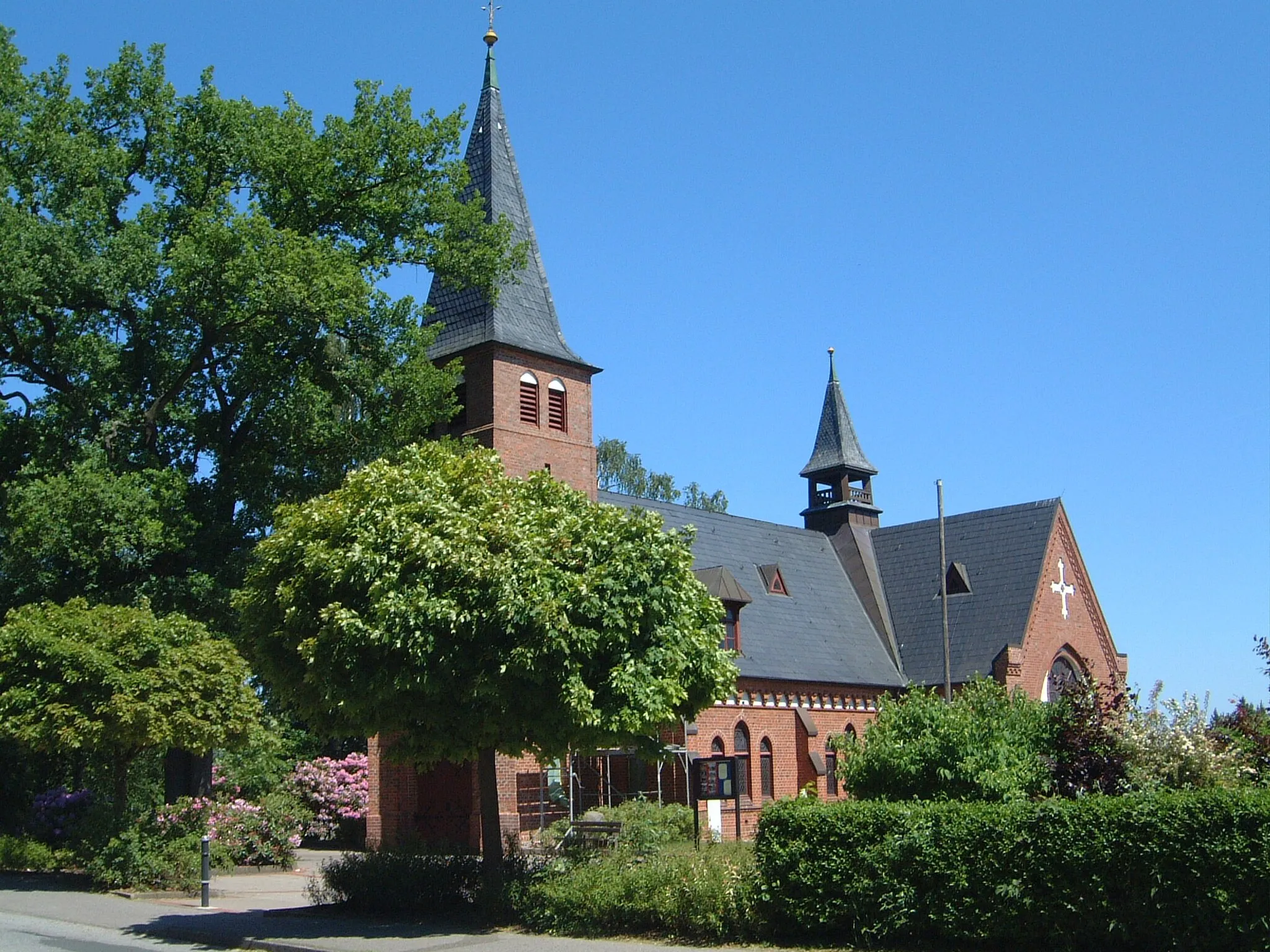 Photo showing: Kirche in Aukrug