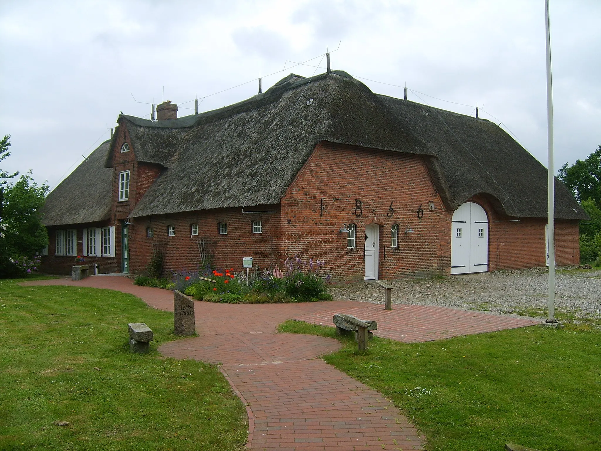 Photo showing: Leck-Huus in Leck, Nordfriesland