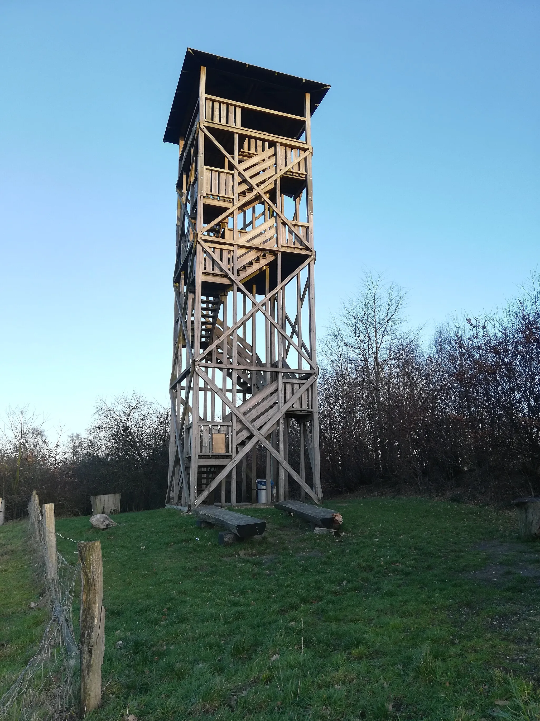 Photo showing: Aussichtsturm Ketelvierth bei Großenaspe