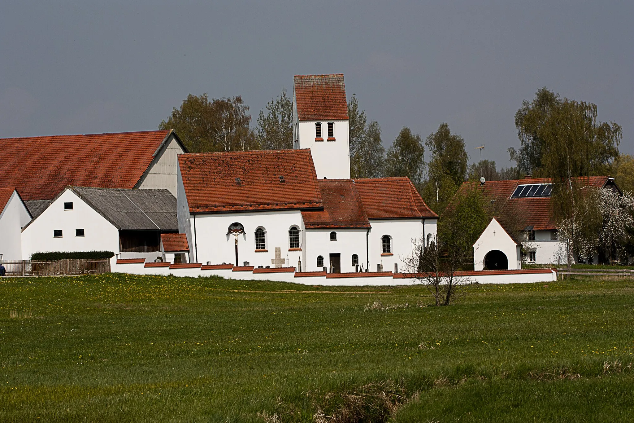 Photo showing: The church of Aufhausen near Schiltberg