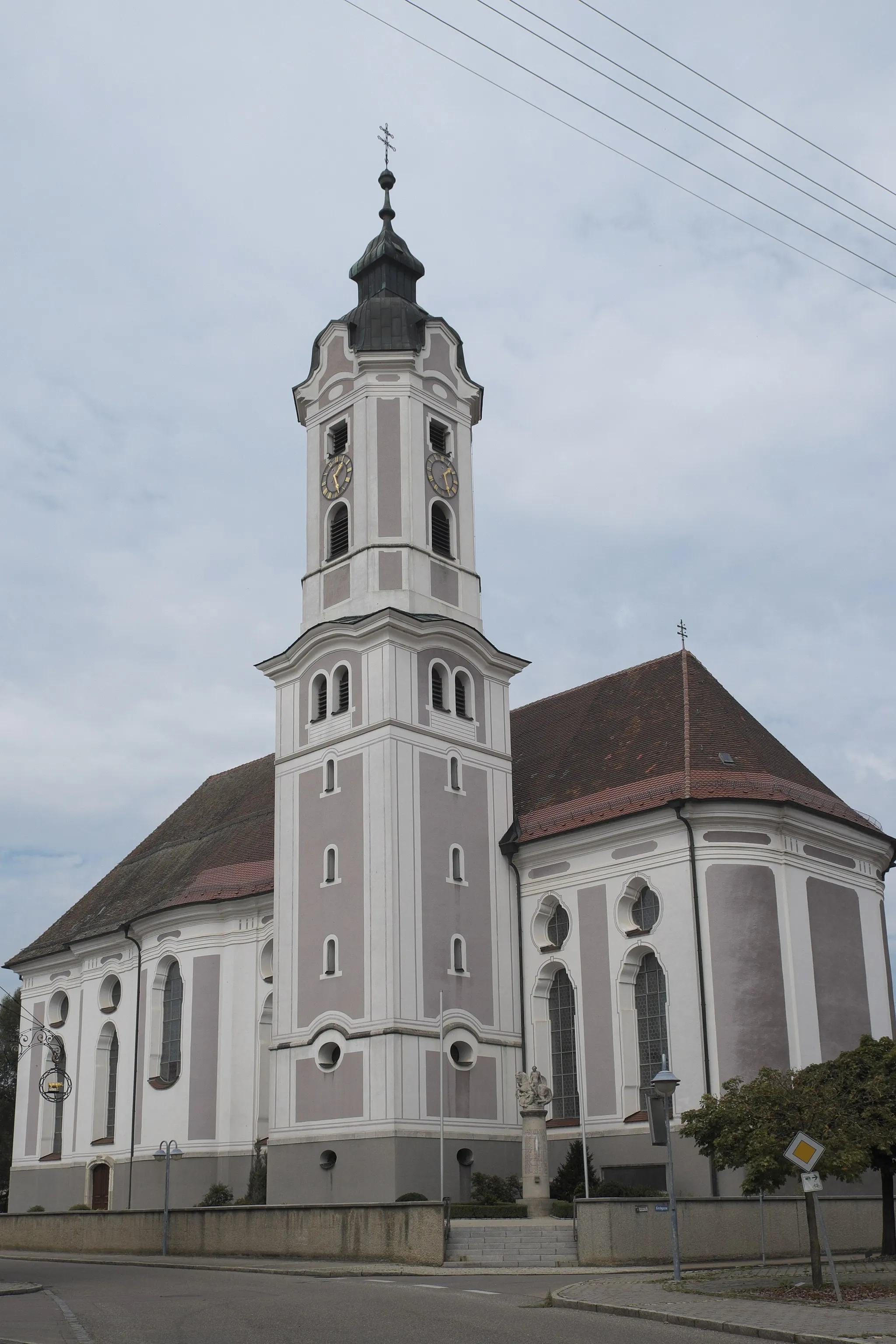 Photo showing: Katholische Pfarrkirche St. Johannes Baptist in Dischingen (Landkreis Heidenheim/Baden-Württemberg)