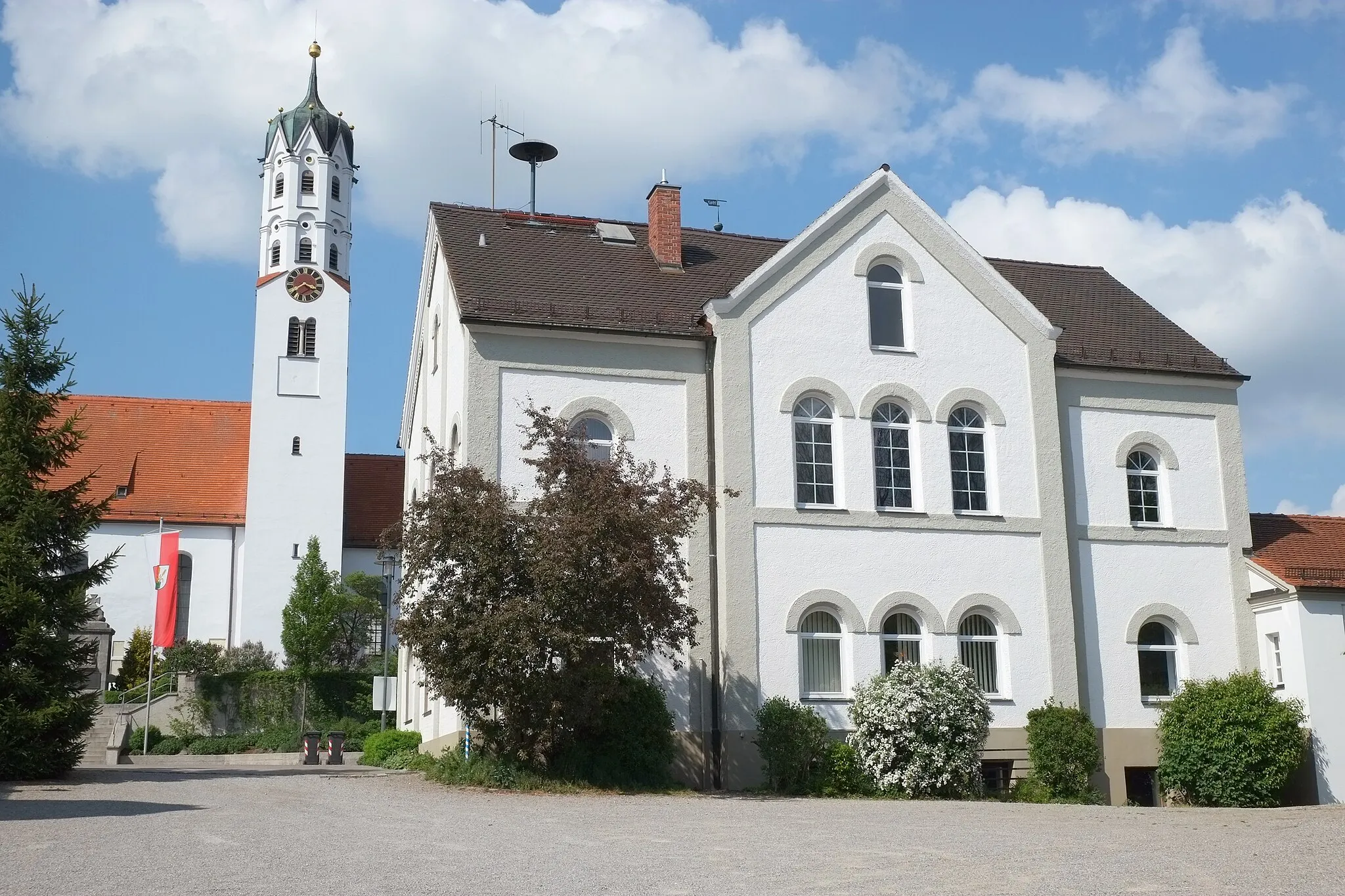 Photo showing: Rathaus in Dinkelscherben im Landkreis Augsburg (Bayern, Deutschland)