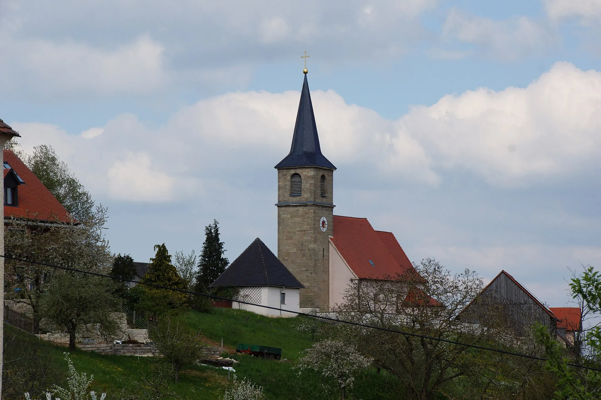 Photo showing: Schloßberg bei Heideck