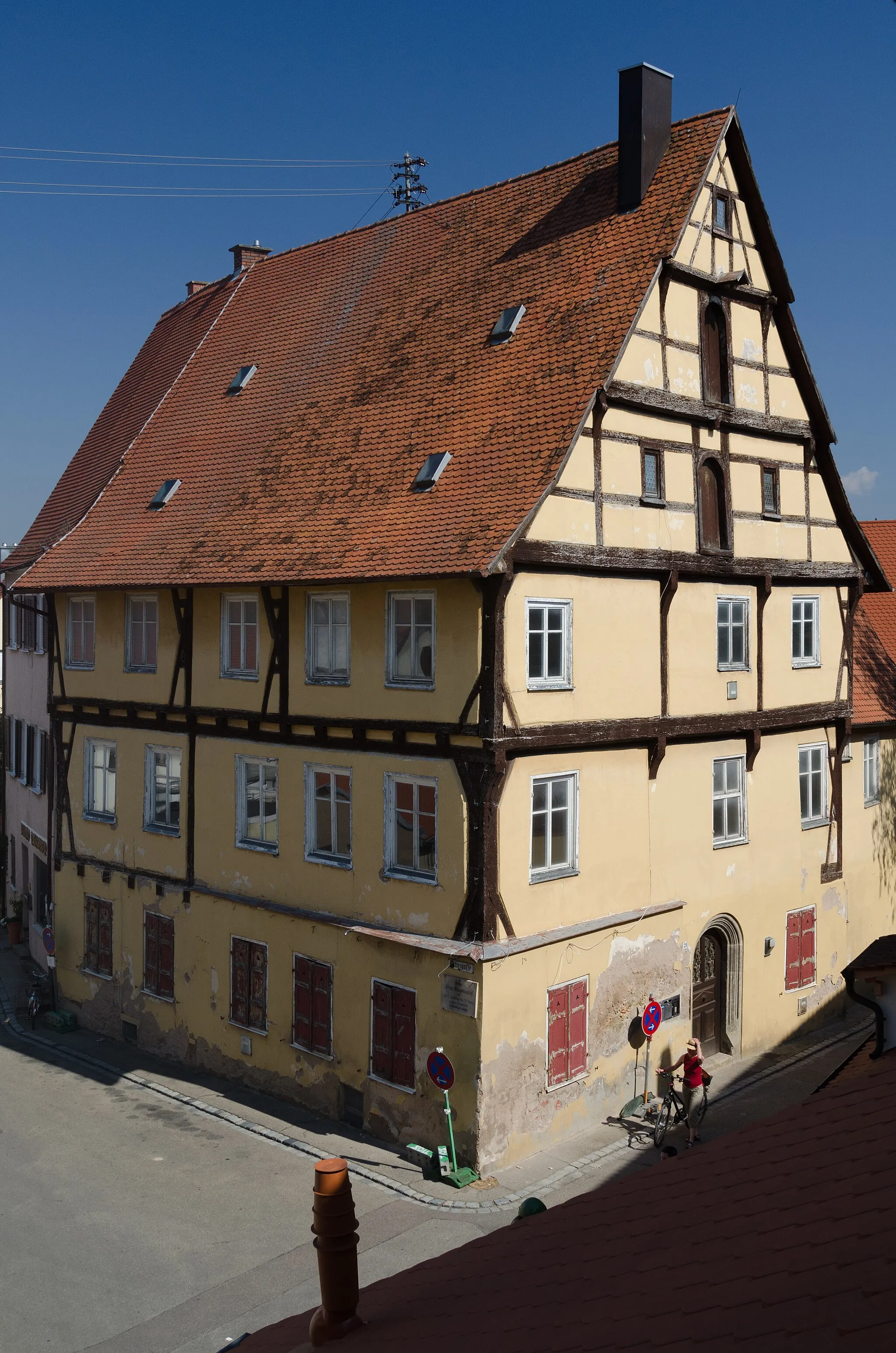 Photo showing: Nördlingen, An der Reimlinger Mauer 26