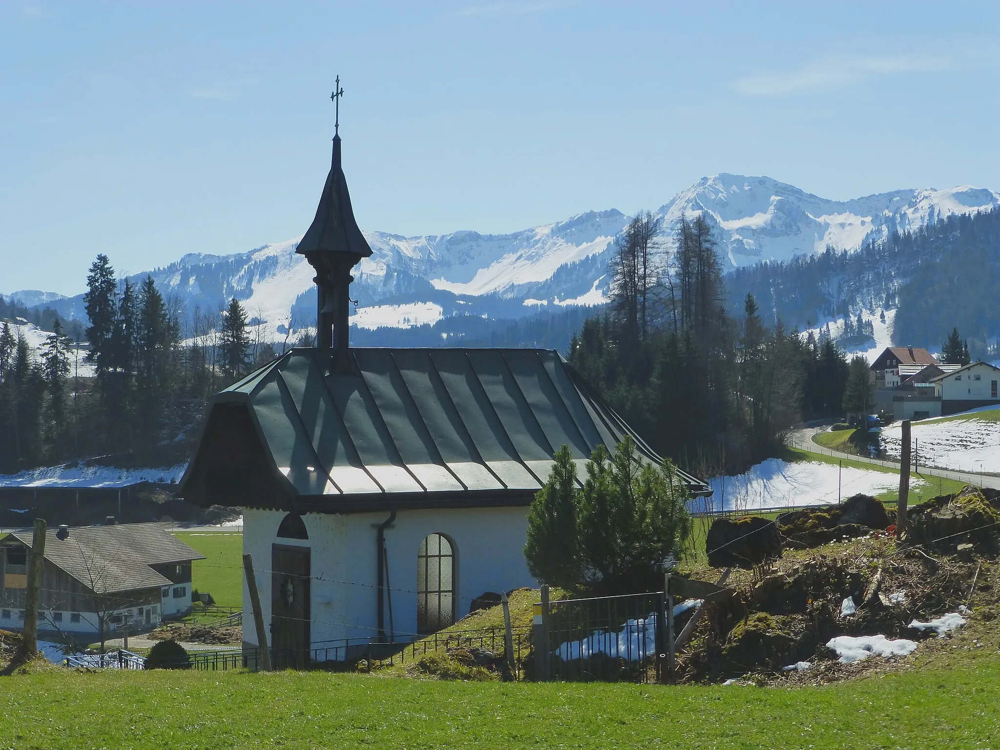 Photo showing: Nordansicht der Fatimakapelle in Hittisau