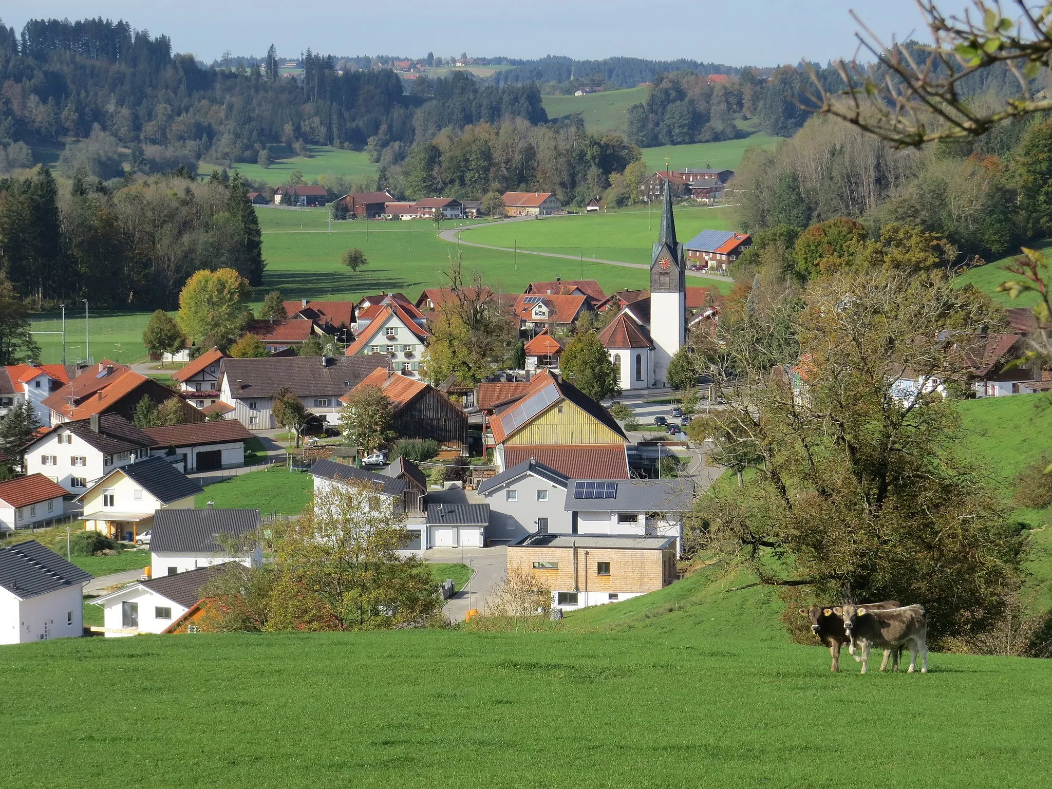 Photo showing: Gestratz von Osten