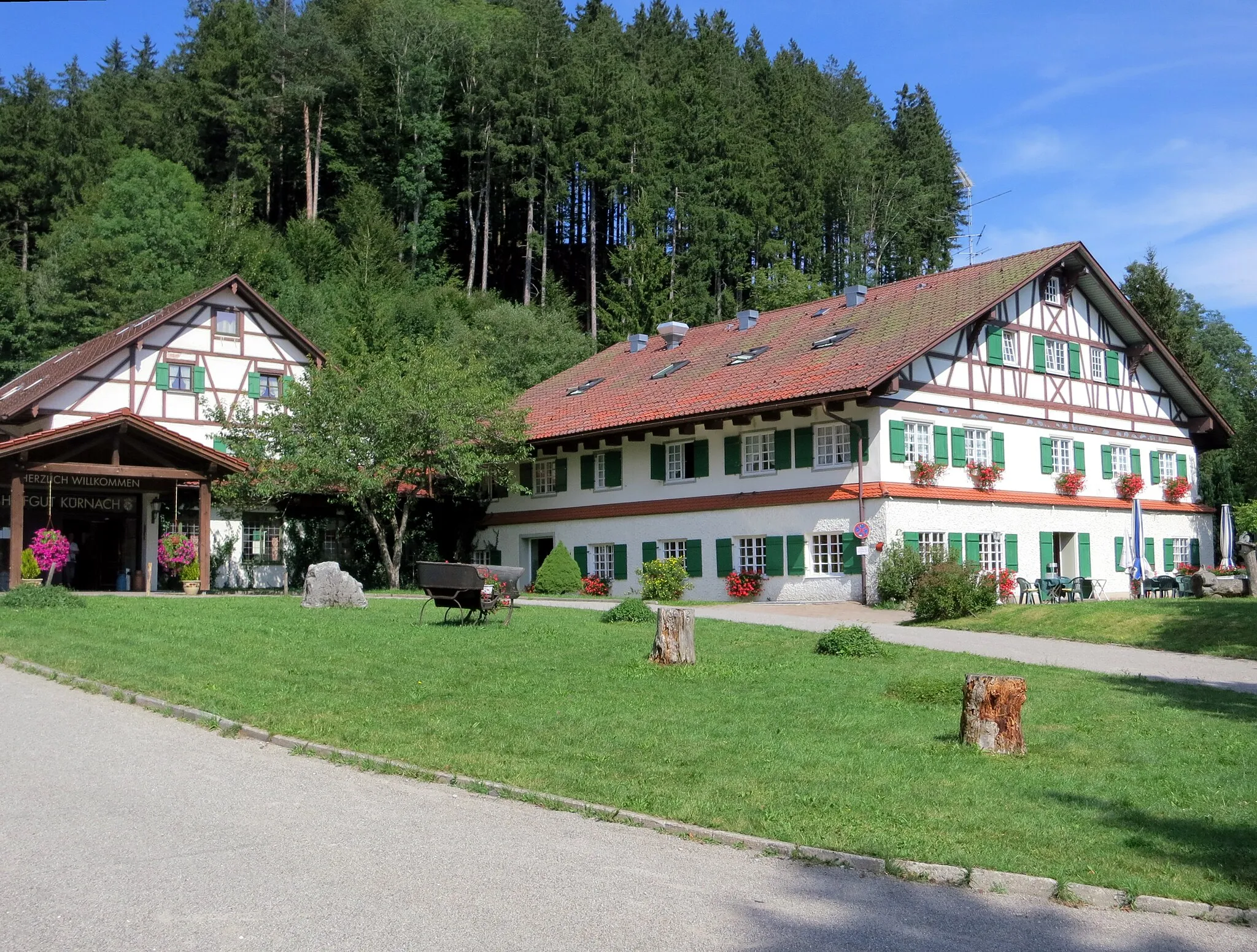 Photo showing: Nebengebäude zum Herrenhaus Unterkürnach - Baudenkmal: D-7-80-146-18