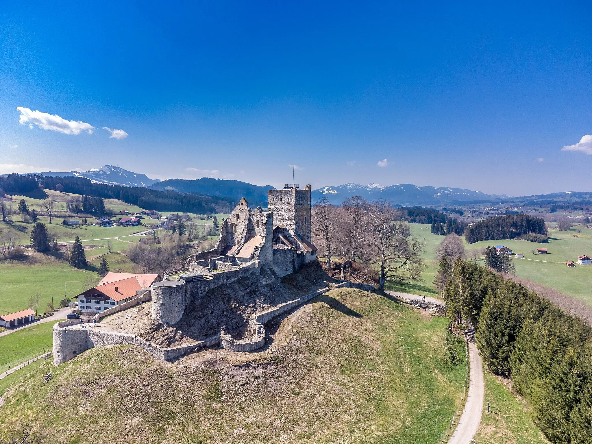 Photo showing: Castle Sulzberg, near Kempten, south Germany