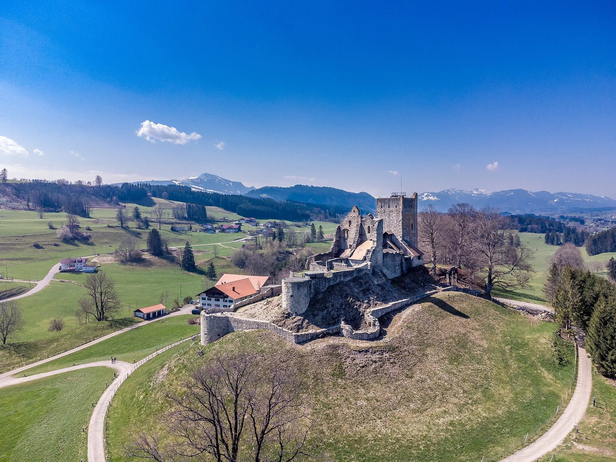 Photo showing: Castle Sulzberg, near Kempten, south Germany