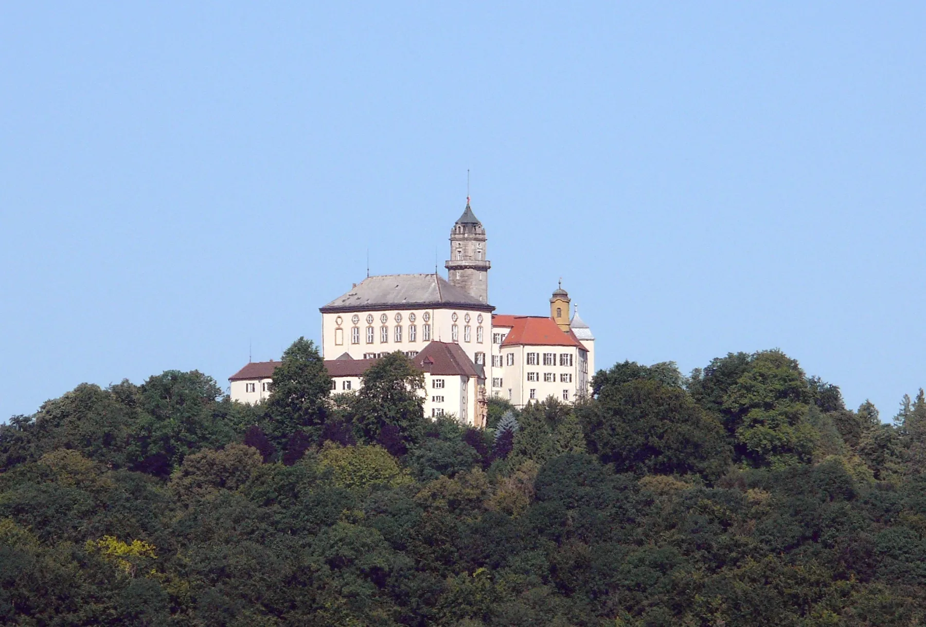 Photo showing: Castle of Baldern near Bopfingen, Germany