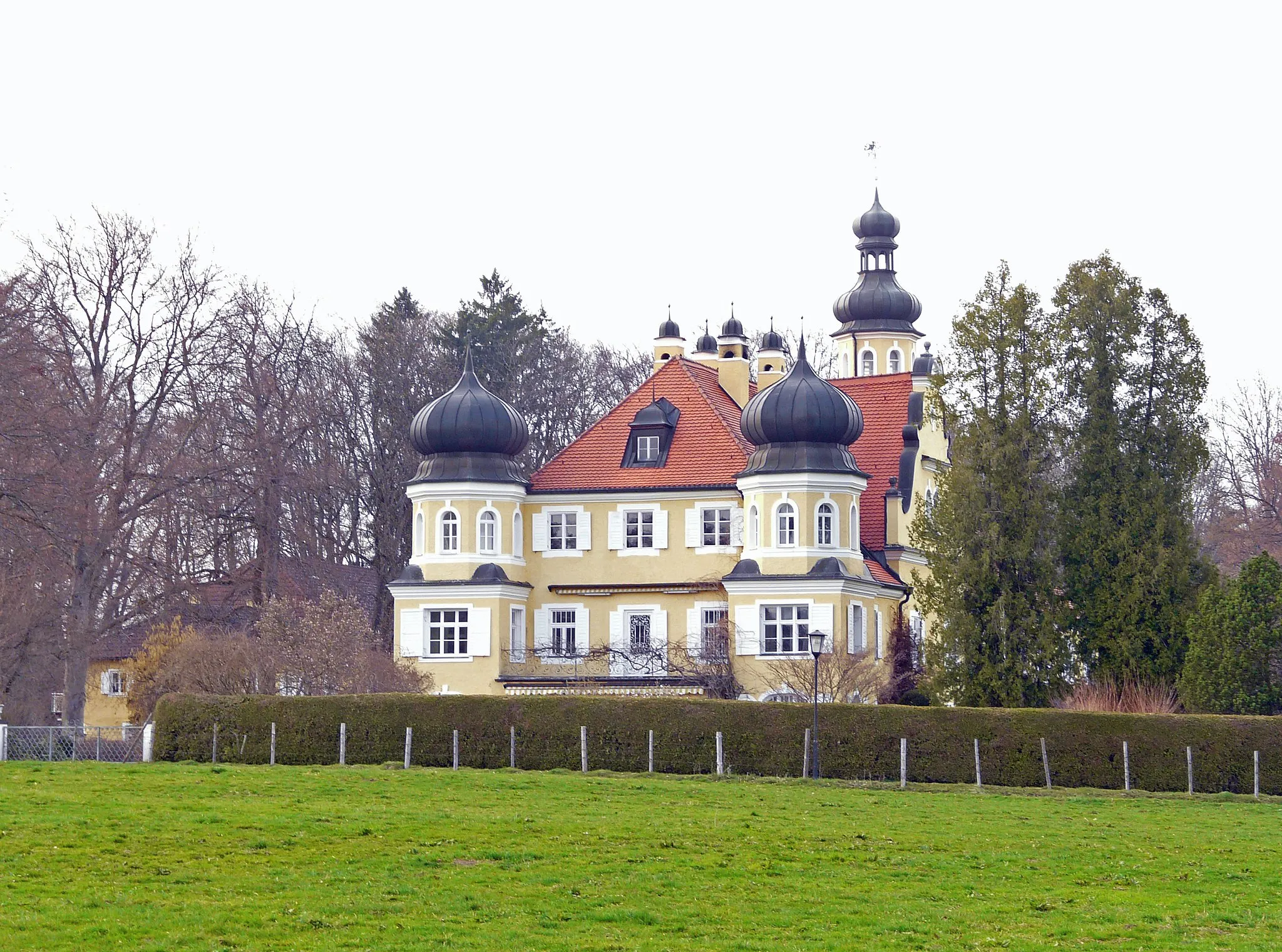 Photo showing: Schloss in Rieden, Seehausen am Staffelsee