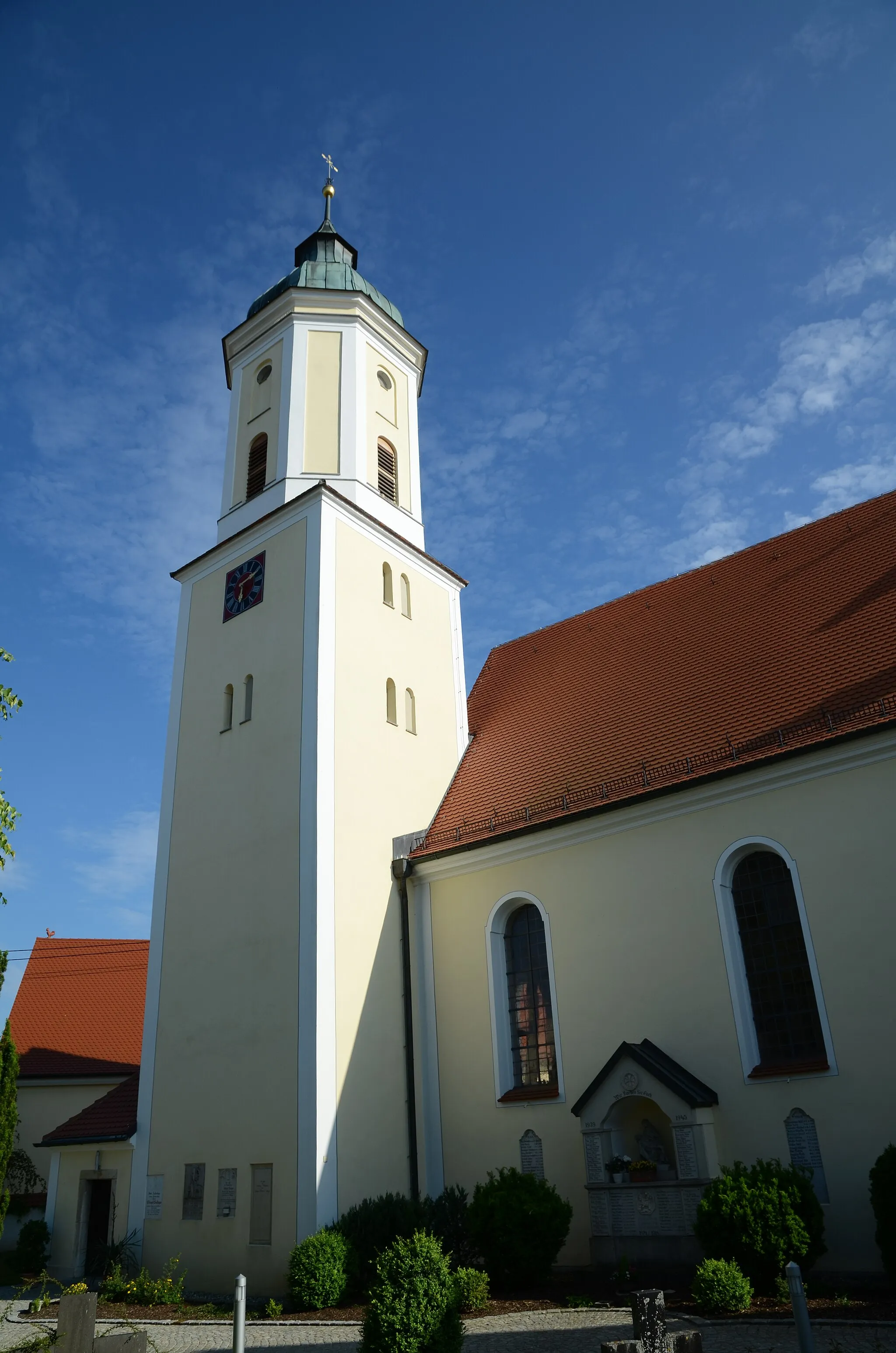 Photo showing: Unterbechingen kath. Kirche St. Georg