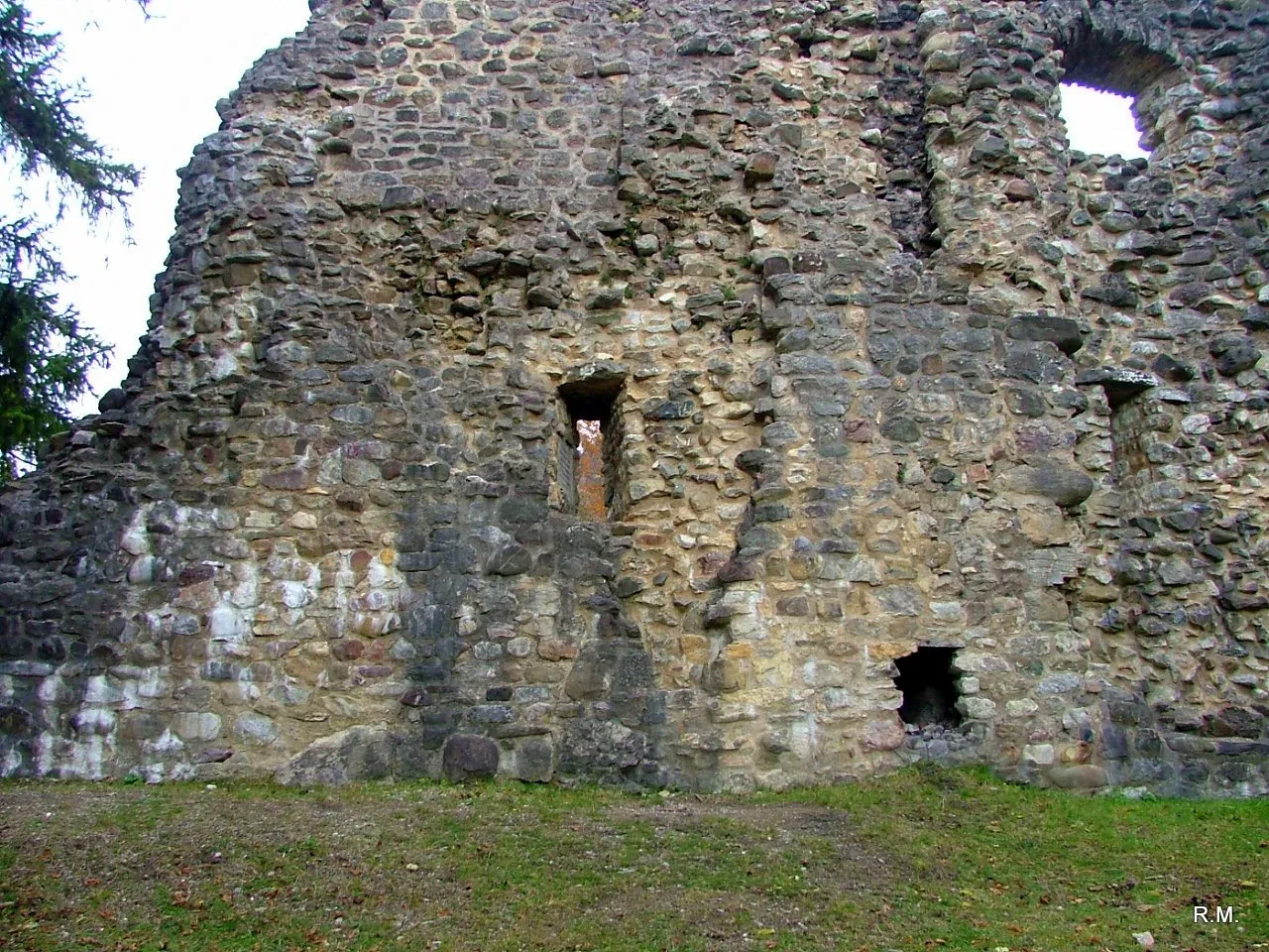 Photo showing: Mauer der Ruine
