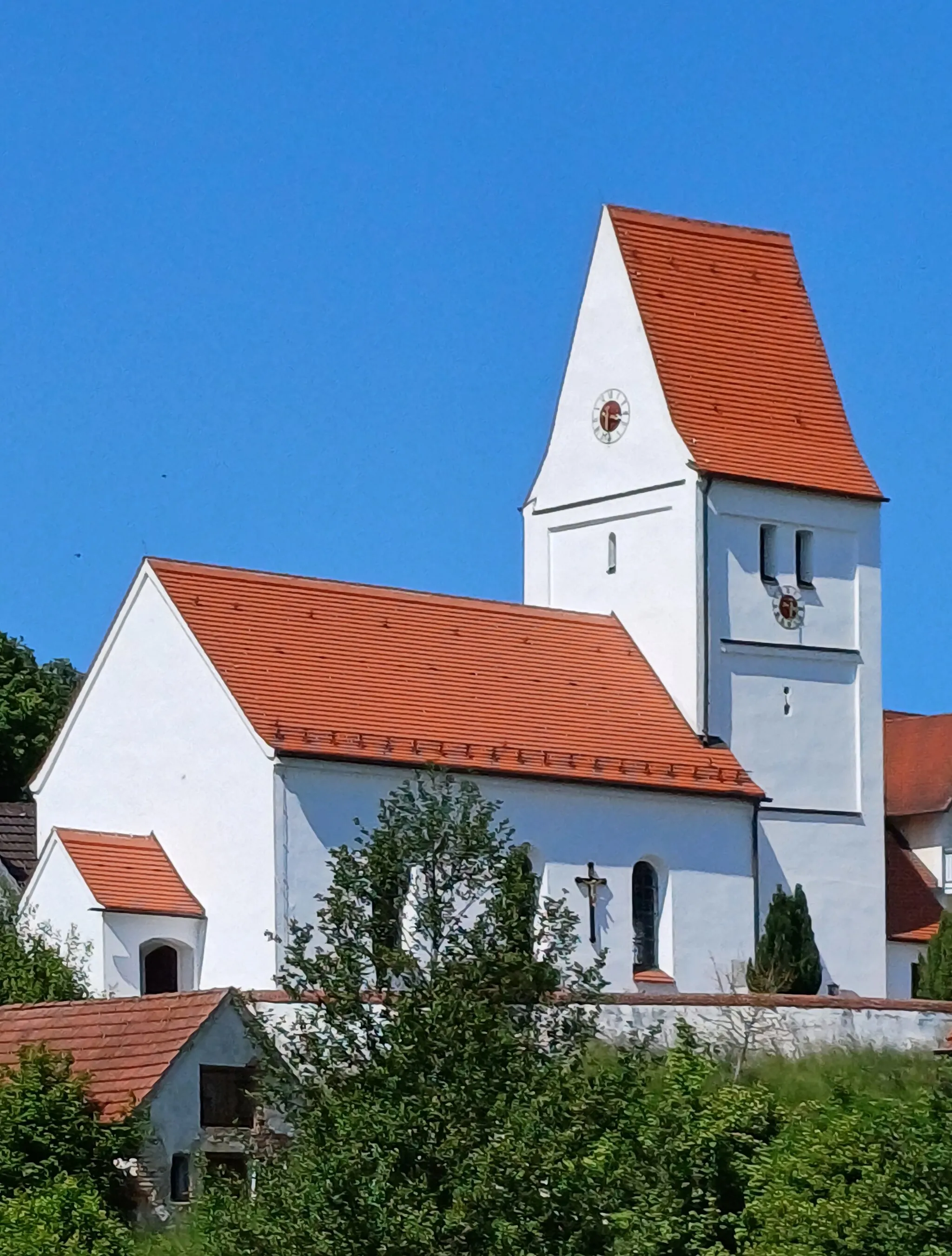 Photo showing: St. Johannes der Täufer in Heimpersdorf, Baar