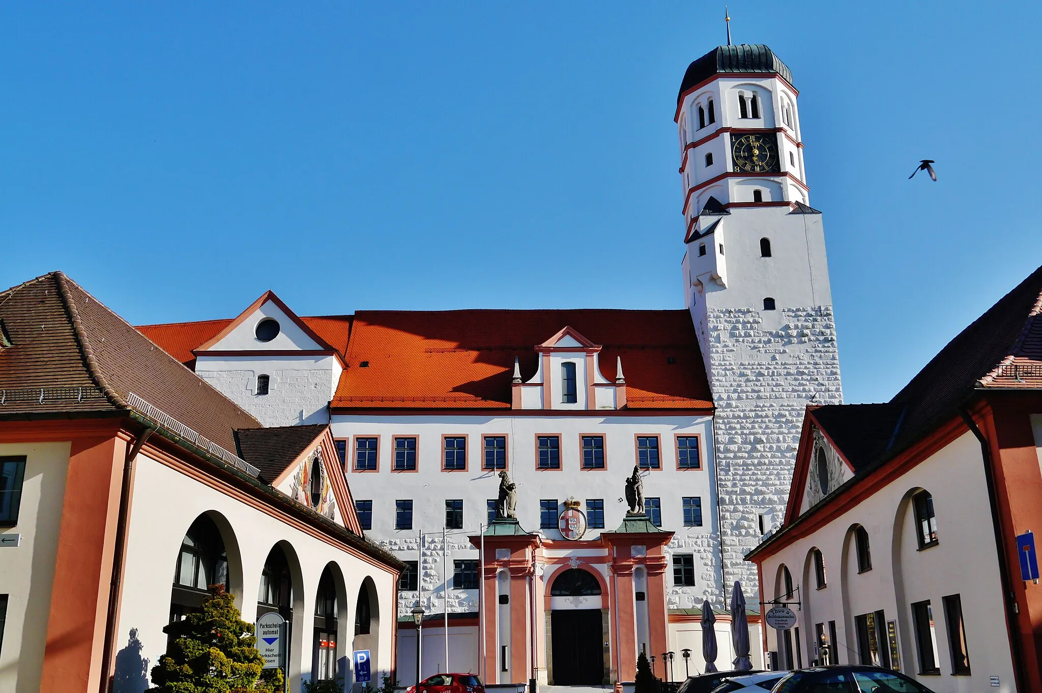 Photo showing: Castle, Dillingen, Bavaria, Germany