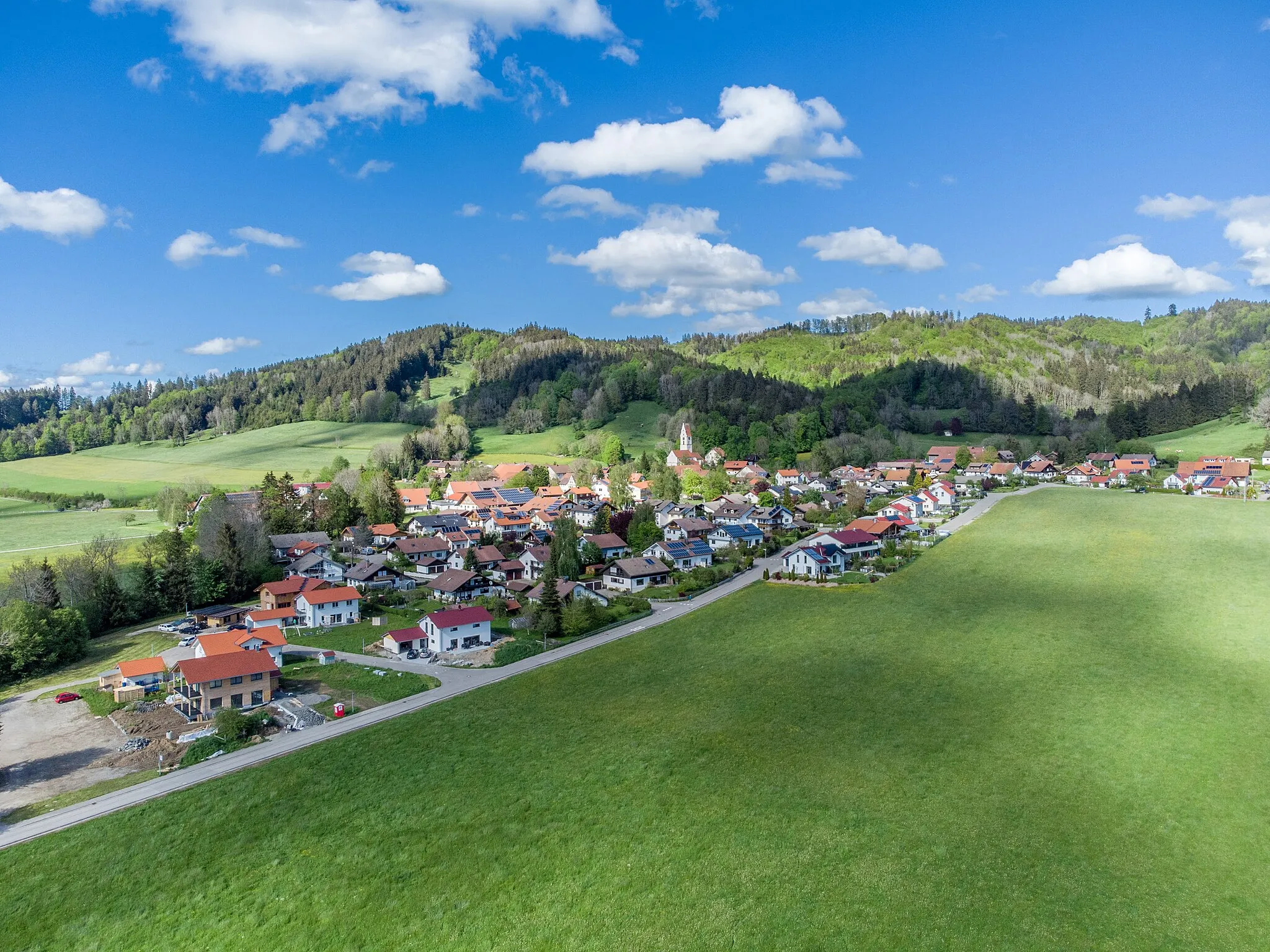 Photo showing: Village of Rohrdorf, south Germany