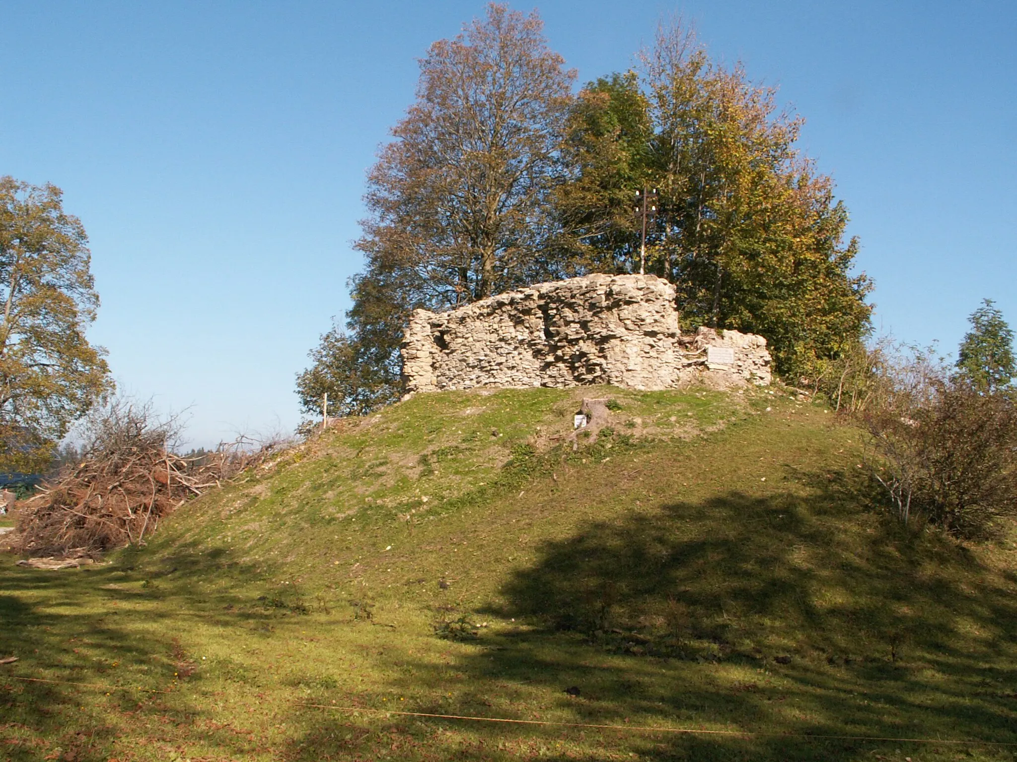 Photo showing: Ruine Schönberg, Betzigau