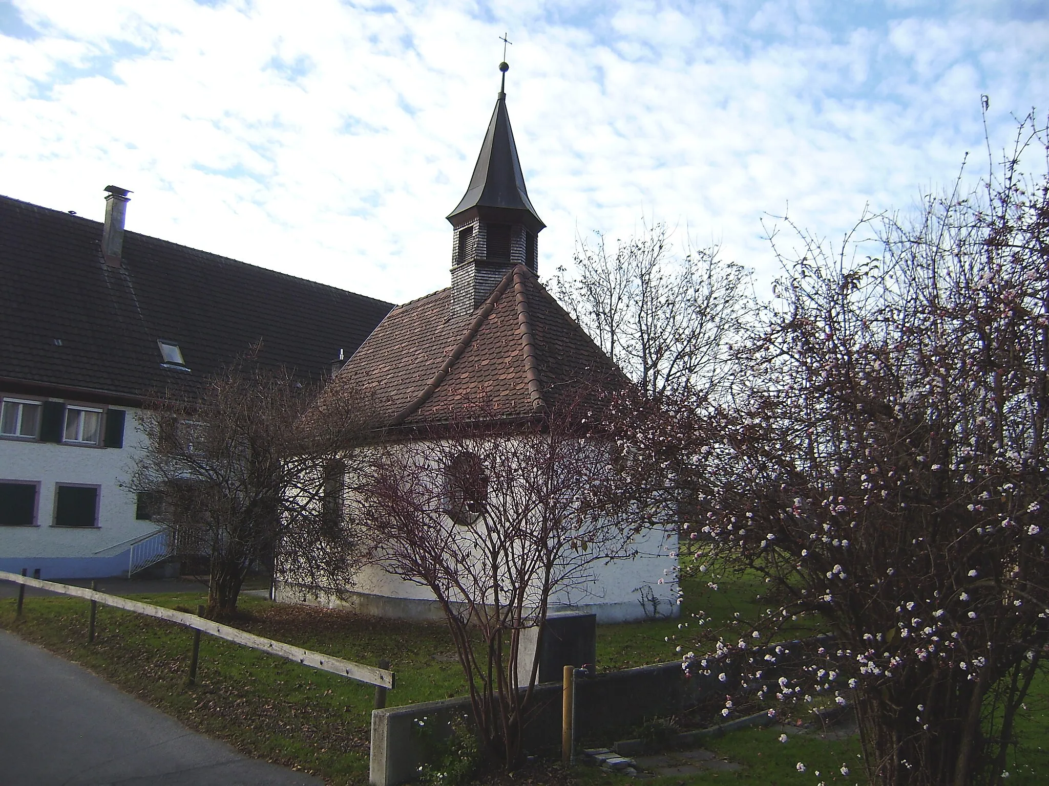 Photo showing: Kapelle Mariahilf in Hörbranz-Leiblach (Vorarlberg) von Osten