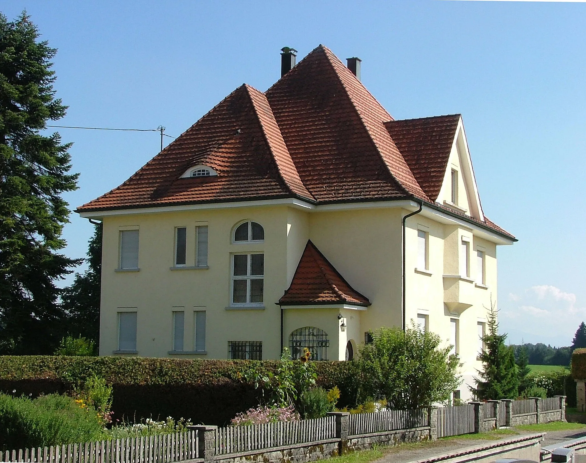 Photo showing: Waltershofen Pfarrhof