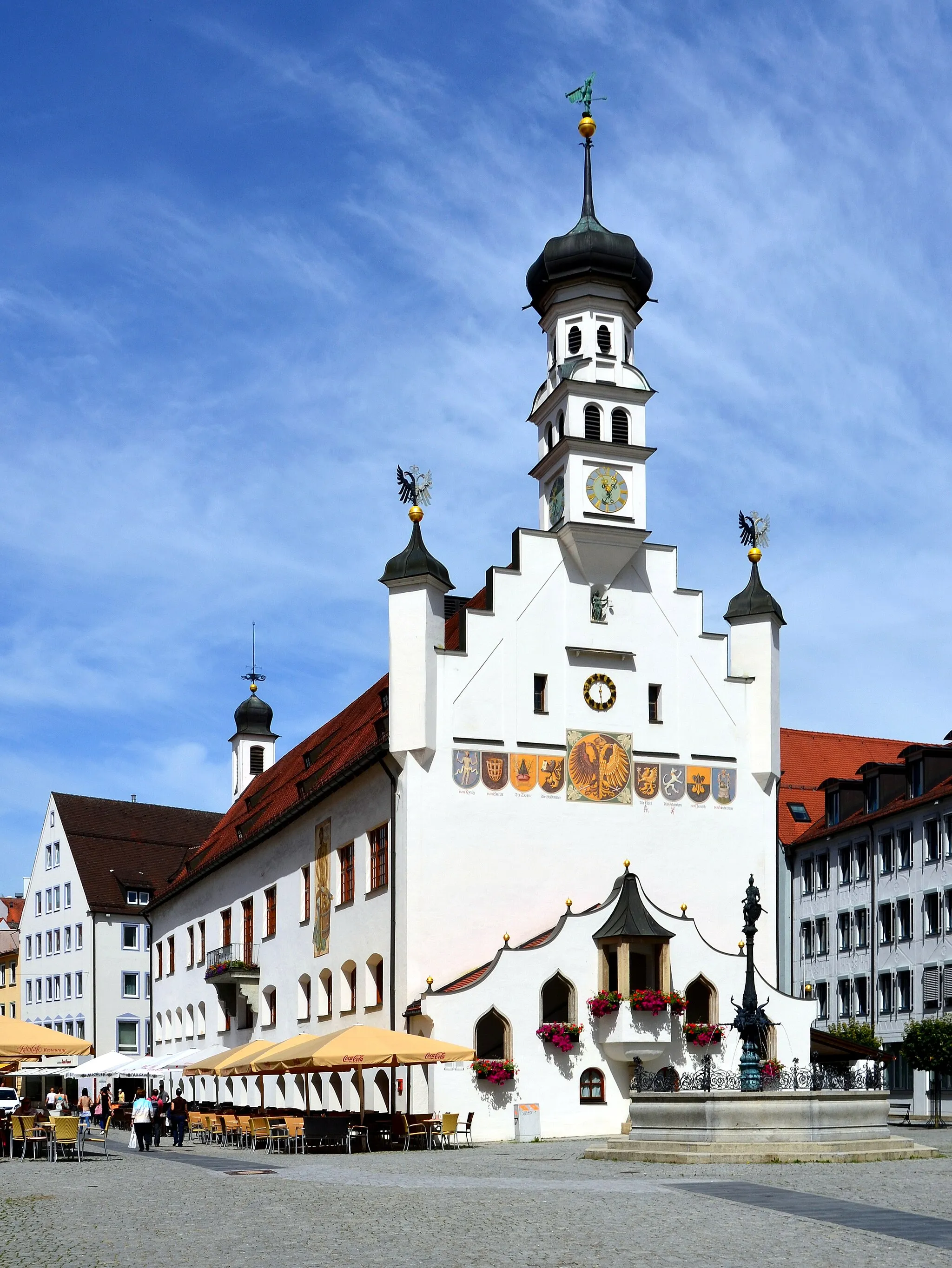 Photo showing: Das alte Rathaus in Kempten