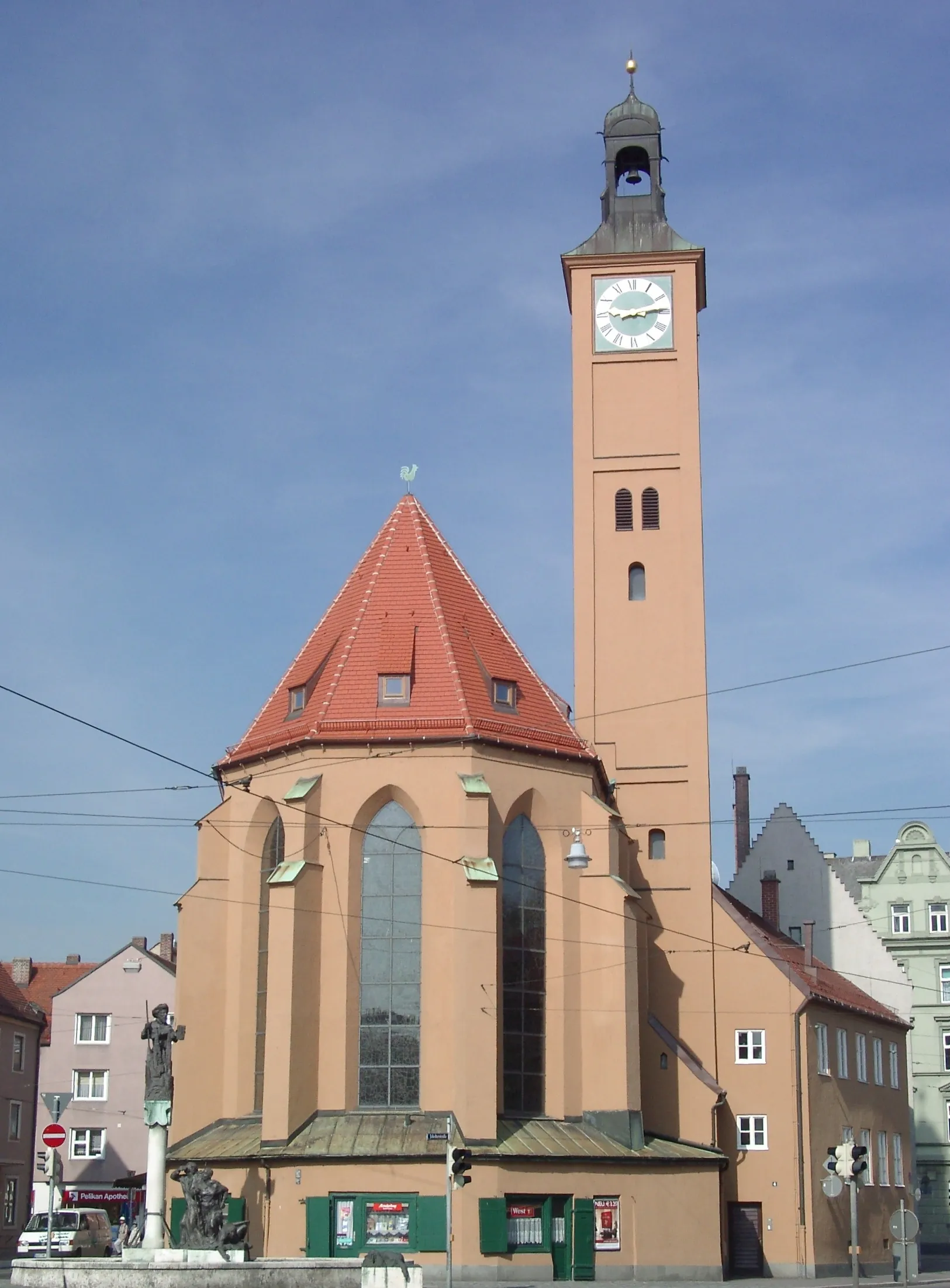 Photo showing: Die evangelische Kirche St. Jakob
