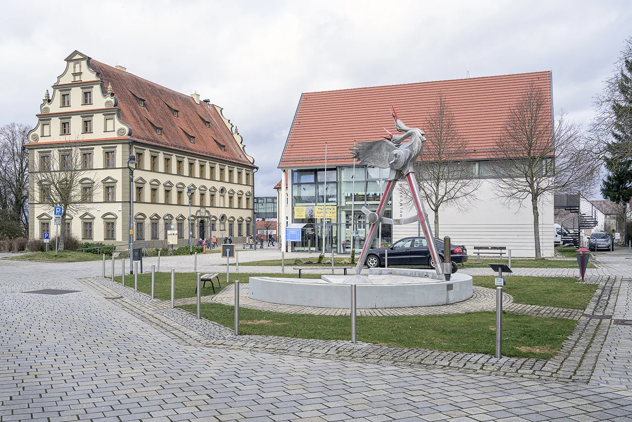 Photo showing: Ichenhausen, Bavaria, School Museum, Department of the 
Bavarian National Museum