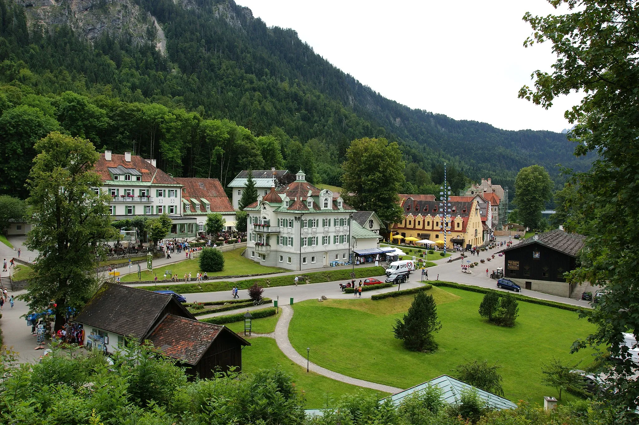 Photo showing: Blick auf Hohenschwangau