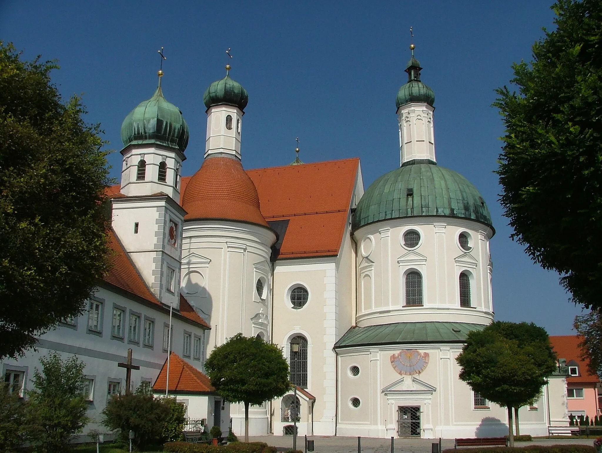 Photo showing: Wallfahrtskirche Maria Hilf, Klosterlechfeld