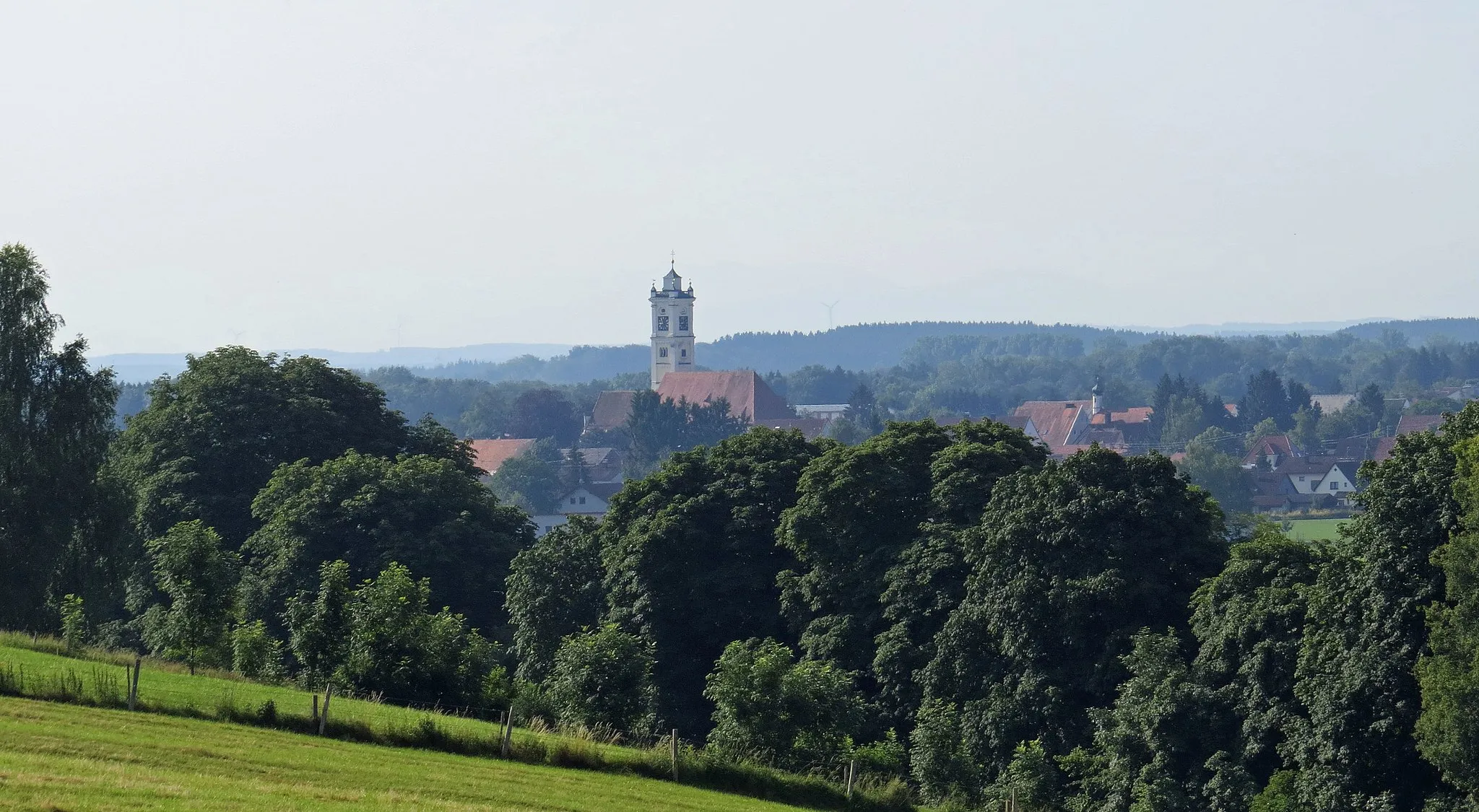 Photo showing: Türkheim von Nordwesten