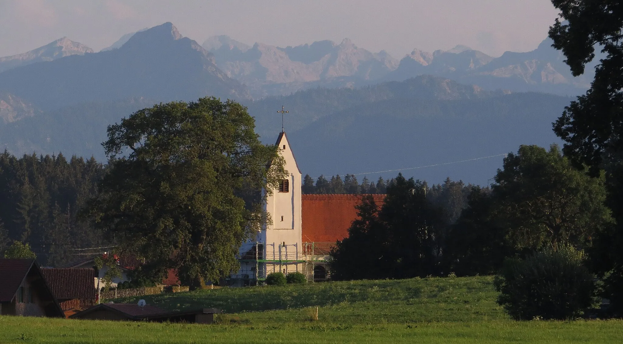 Photo showing: Immenhofen von Norden, Ruderatshofen