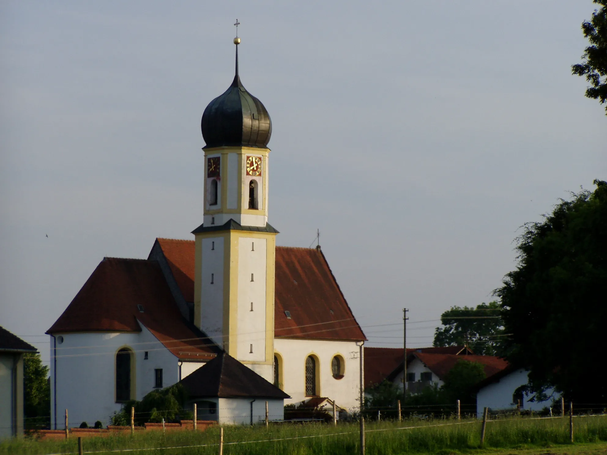 Photo showing: Pfarrkirche Sulzschneid, Stadt Marktoberdorf