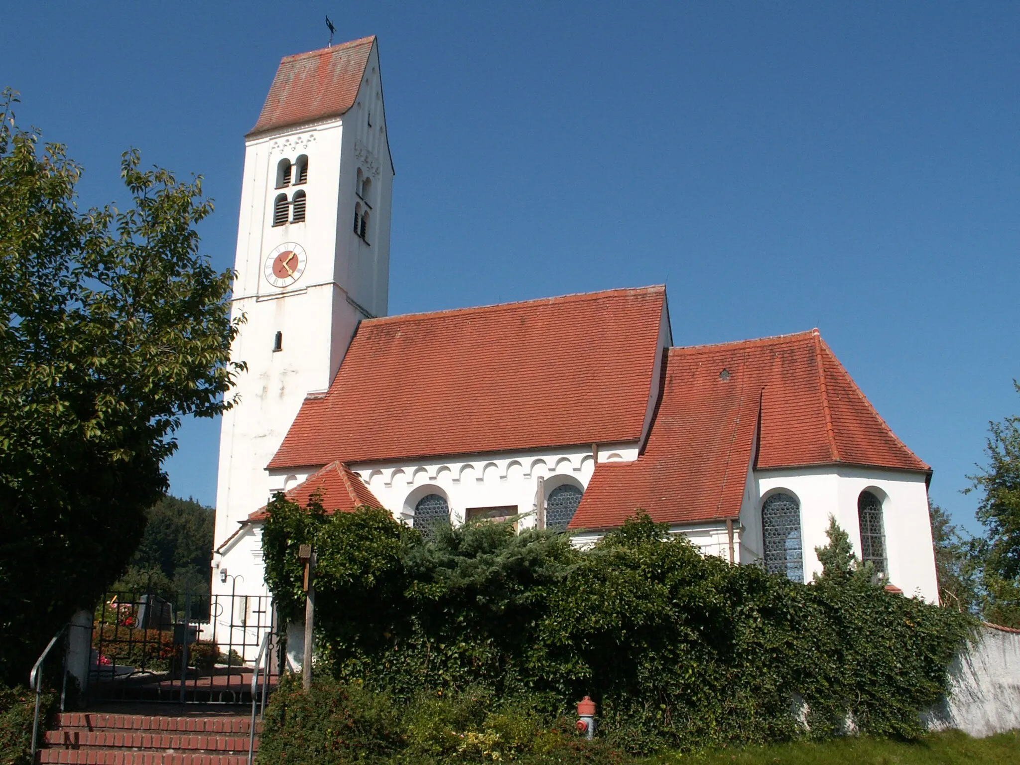 Photo showing: Kirche in Beckstetten, Jengen