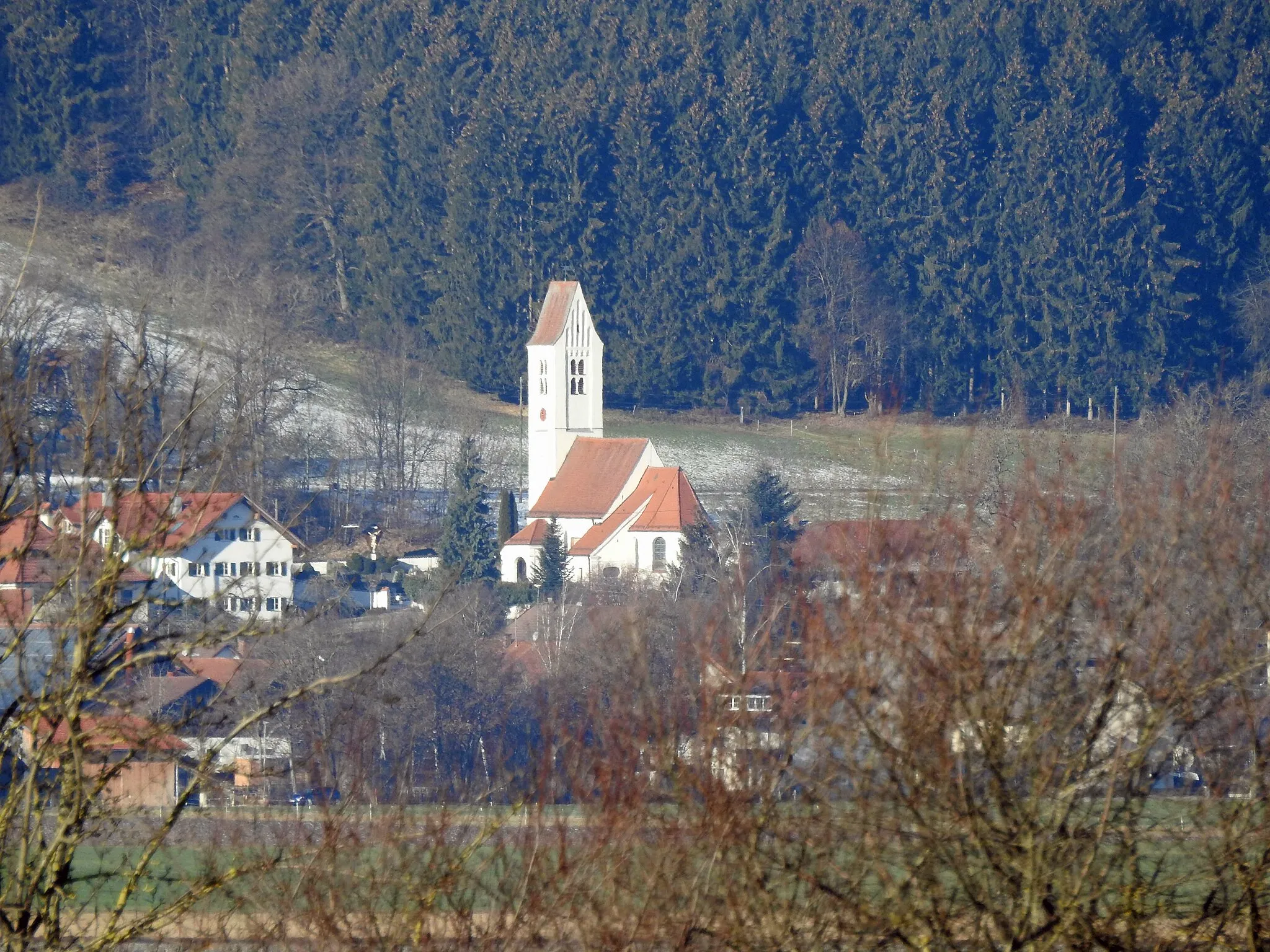 Photo showing: Beckstetten von Südosten