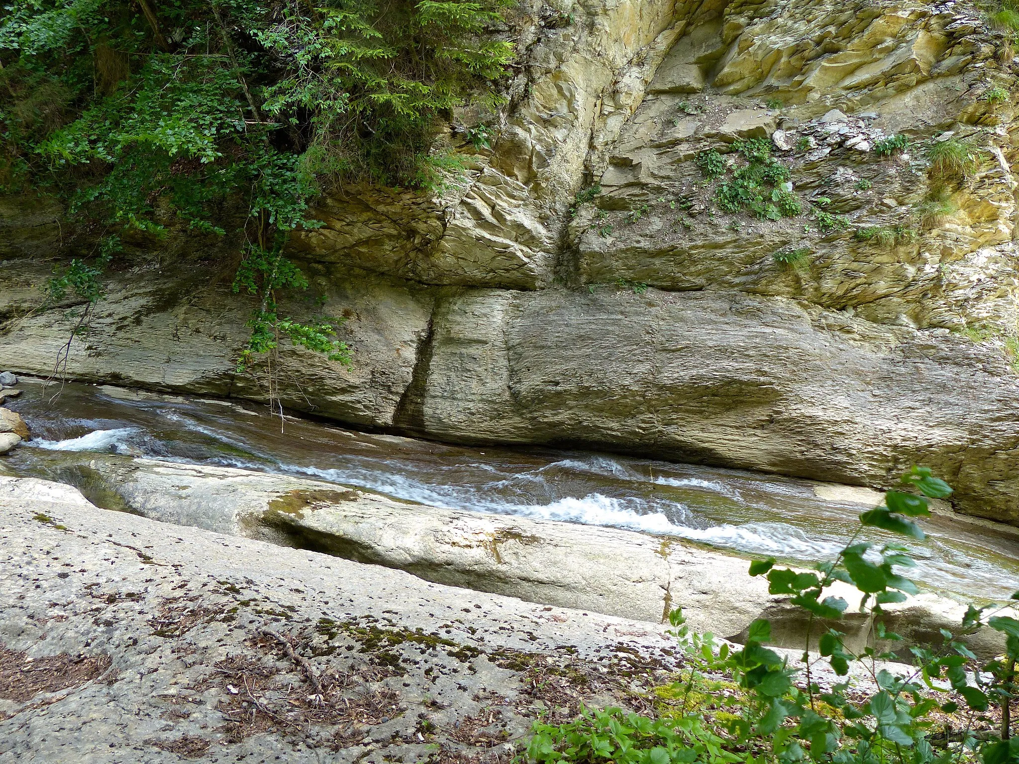 Photo showing: WikiProjekt Landstreicher Schleierfälle in Starzlachklamm