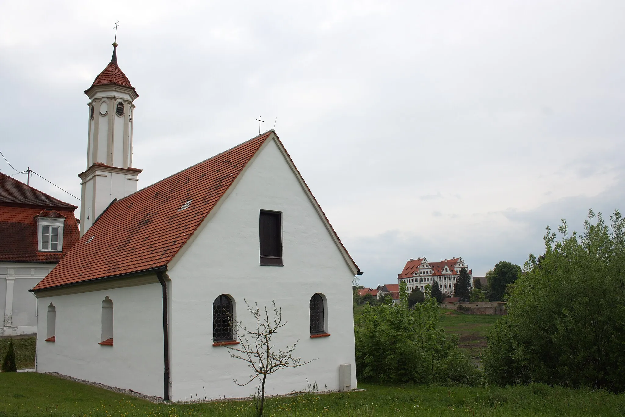 Photo showing: katholische Kapelle St. Alexander in Harthausen, einem Ortsteil von Rettenbach im Landkreis Günzburg (Bayern)