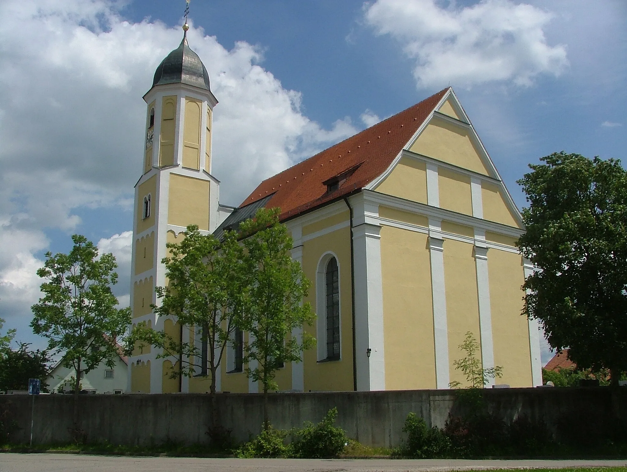 Photo showing: Ungerhausen Pfarrkirche