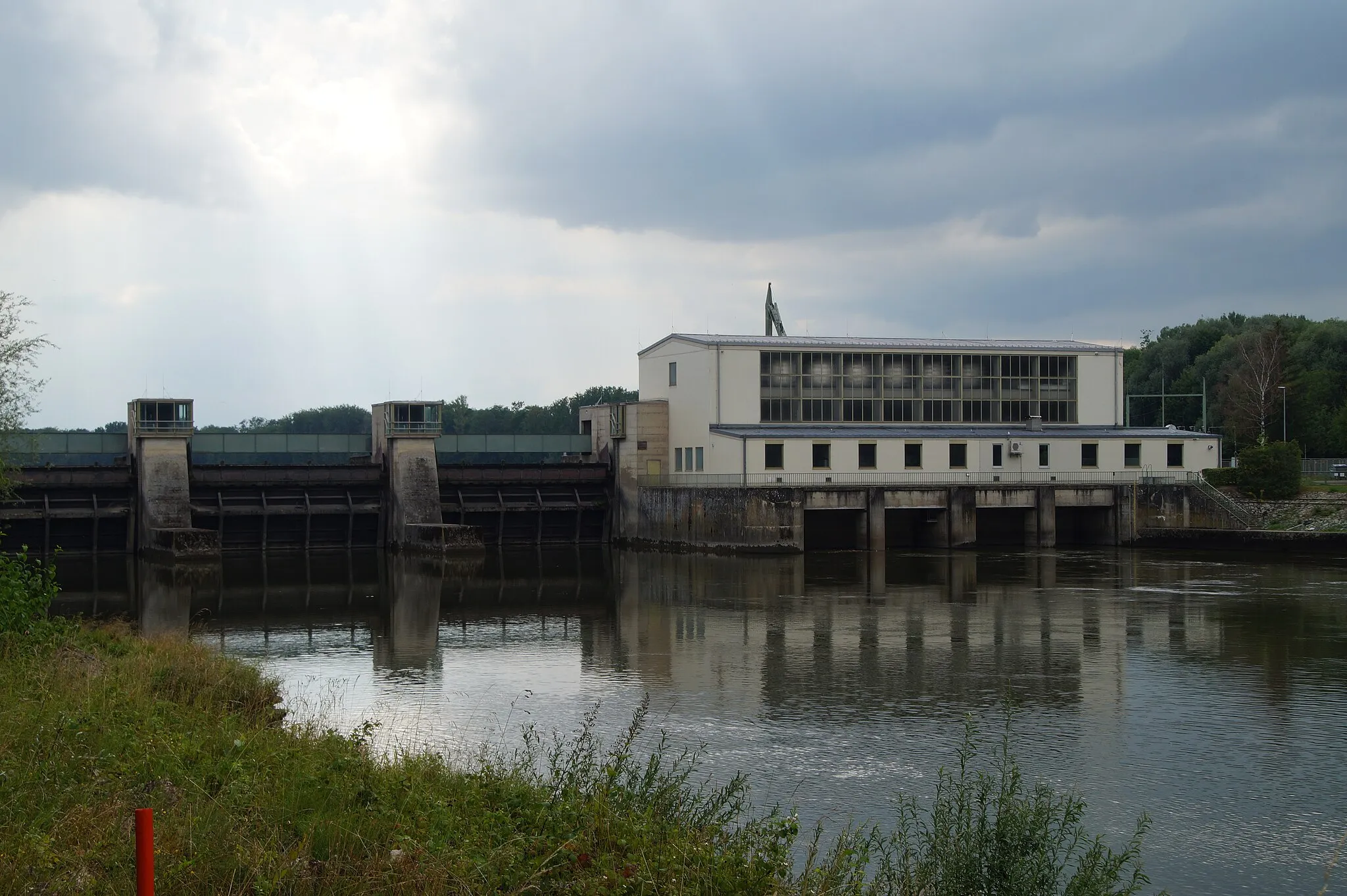 Photo showing: Kraftwerk Faimingen