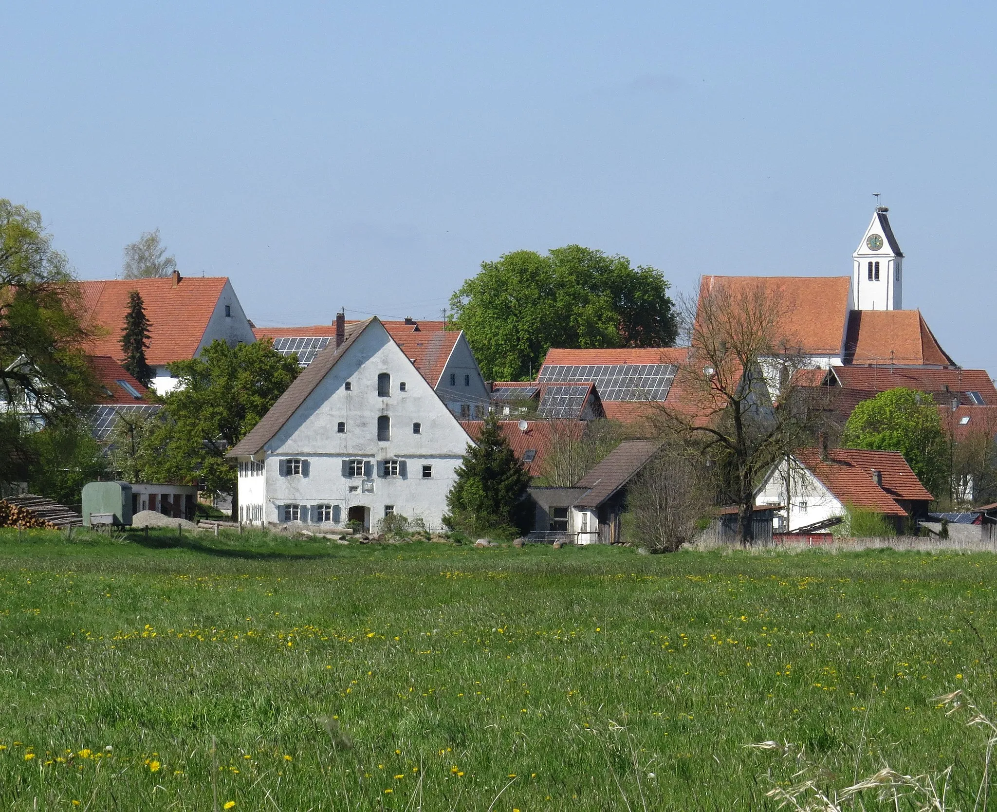 Photo showing: Lauben (Unterallgäu) von Süden