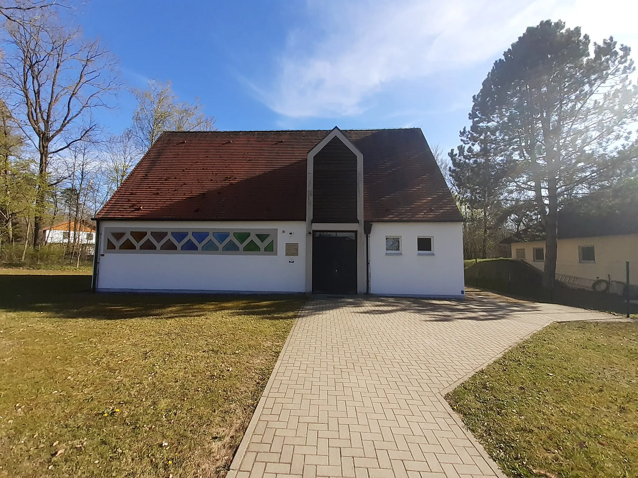 Photo showing: Christus-Guter-Hirte-Kirche Straß