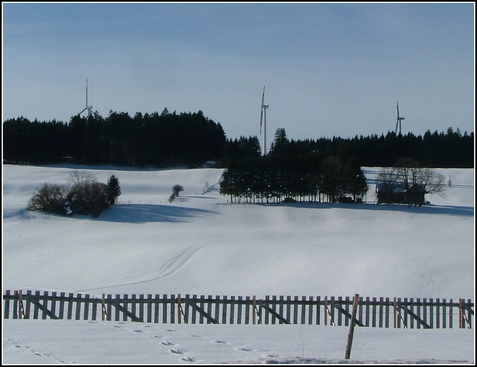 Photo showing: Winterzeit