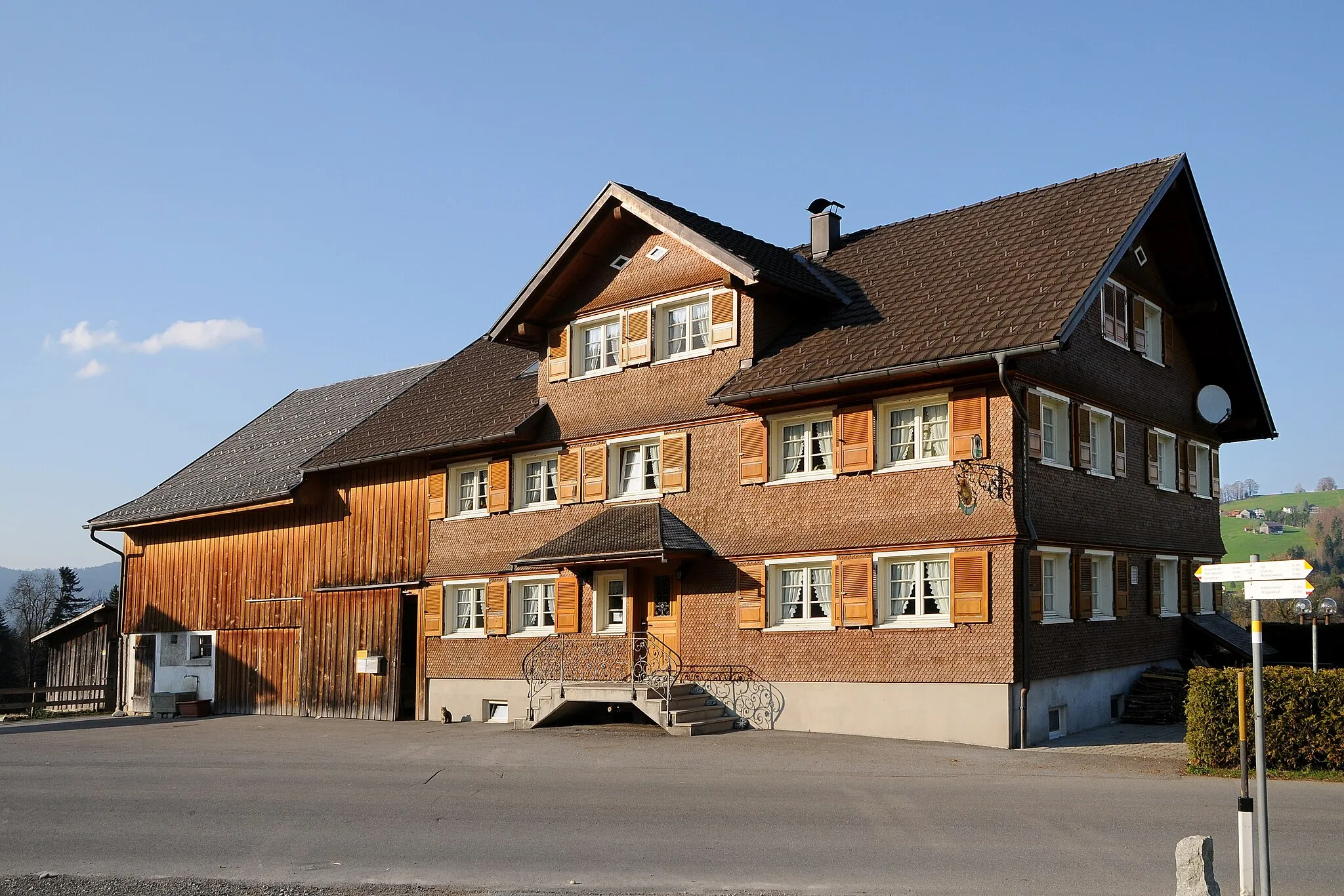 Photo showing: Gasthaus Sonne in Müselbach, (Alberschwende).