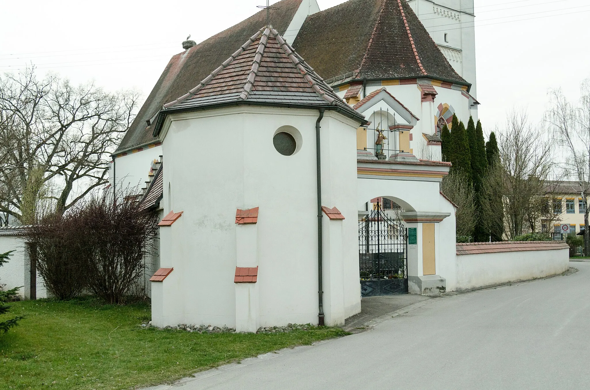 Photo showing: Katholische Kirche St. Martin in Unterknöringen