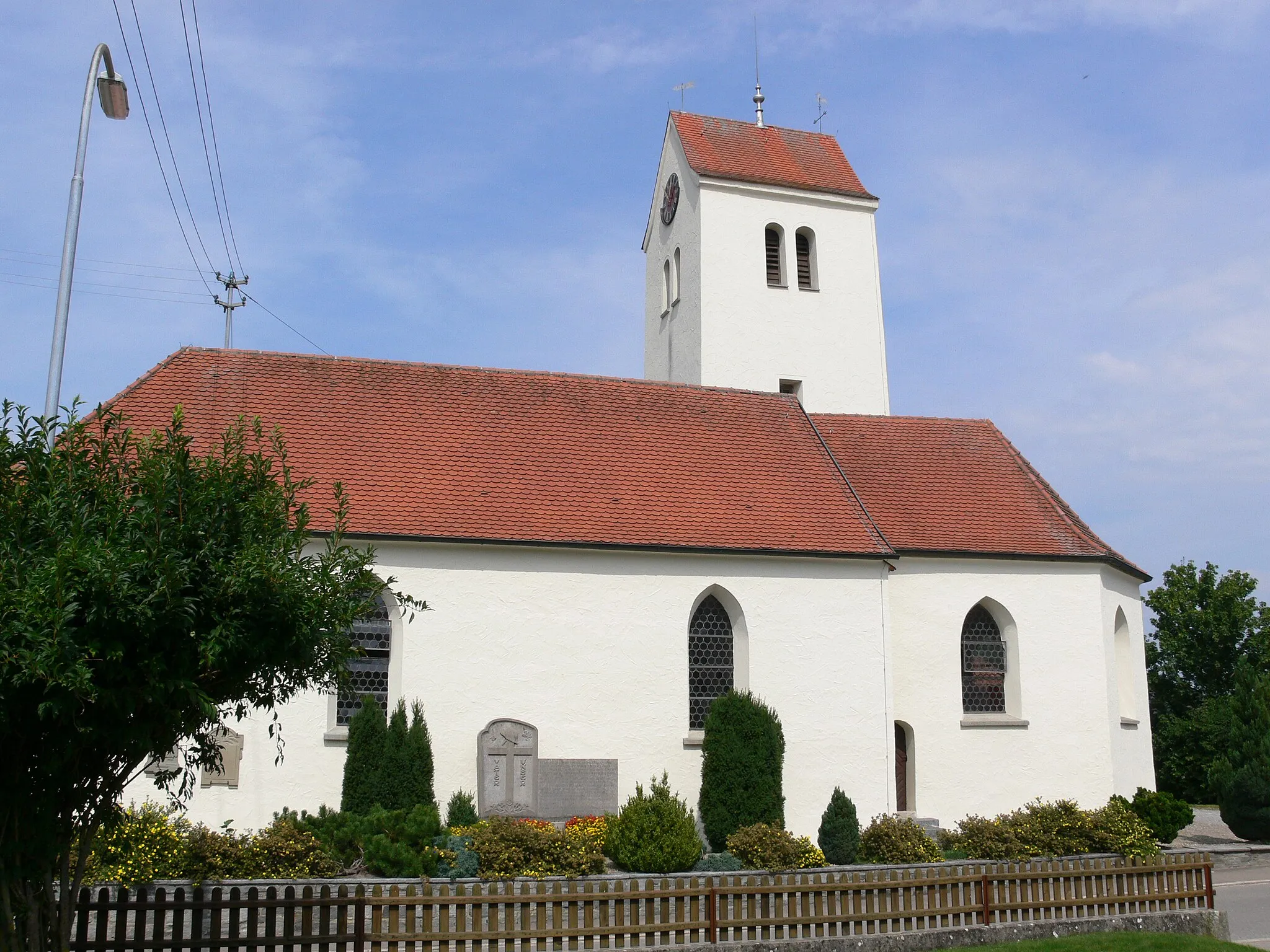 Photo showing: Katholische Pfarrkirche St. Stephanus, Ringgenweiler, Gemeinde Horgenzell, Landkreis Ravensburg