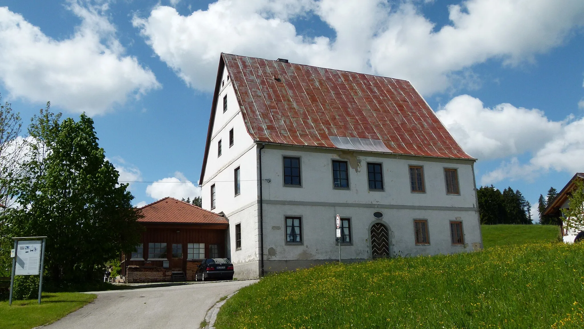 Photo showing: Schlösschen in Weizern in Eisenberg (Allgäu)