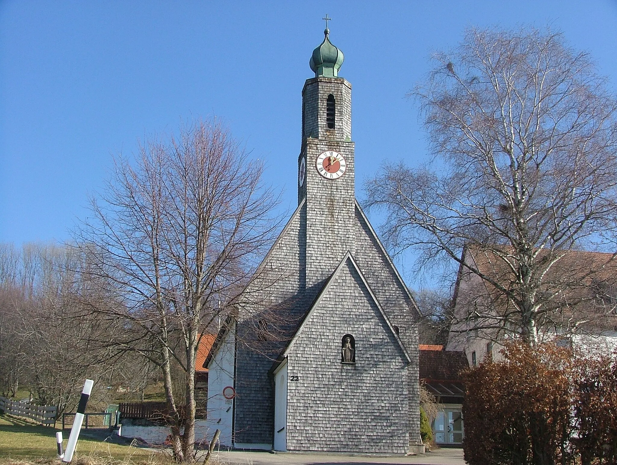 Photo showing: Kapelle der ehemaligen Schule Waldmühle