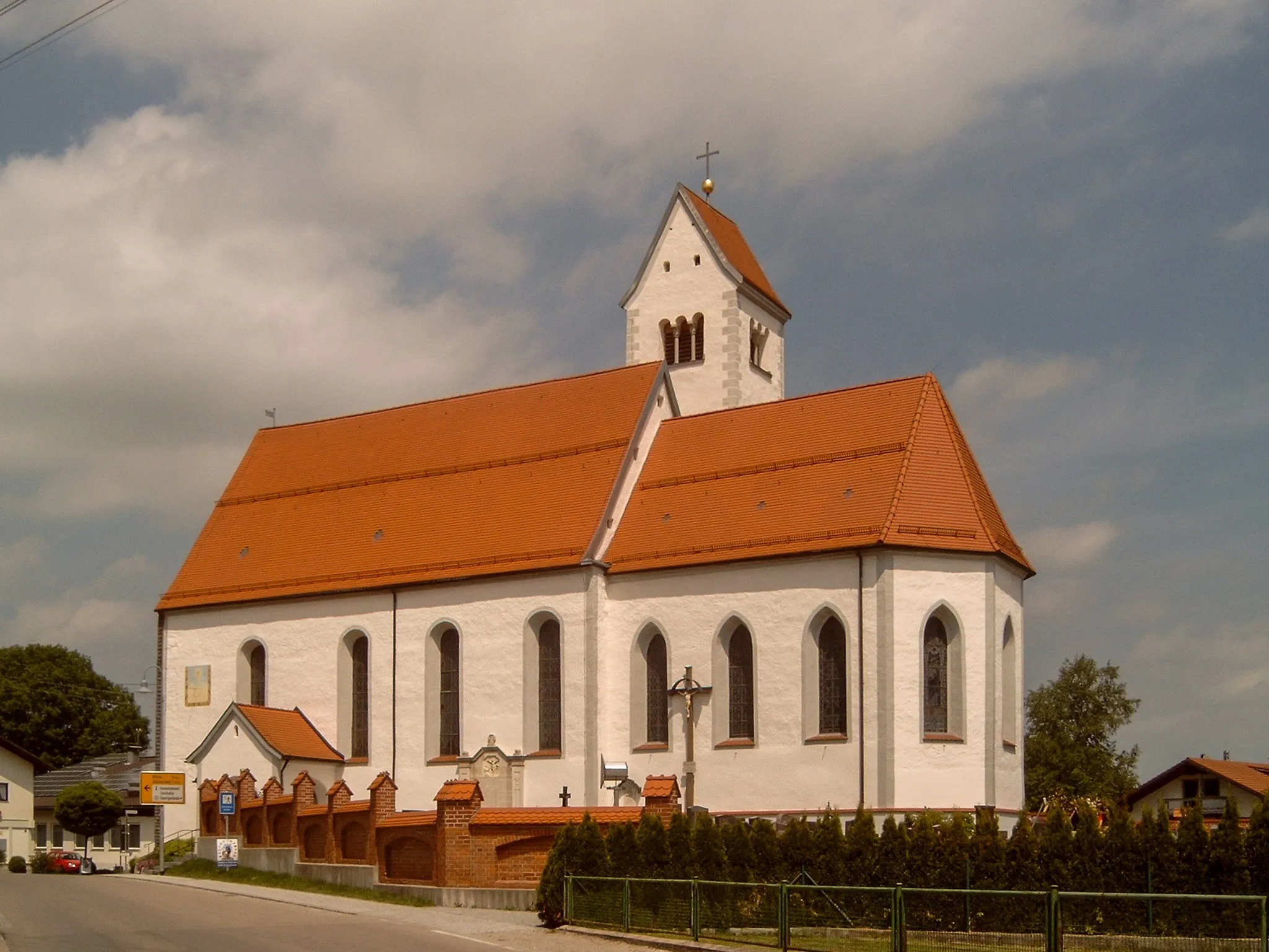 Photo showing: Lengenwang, church