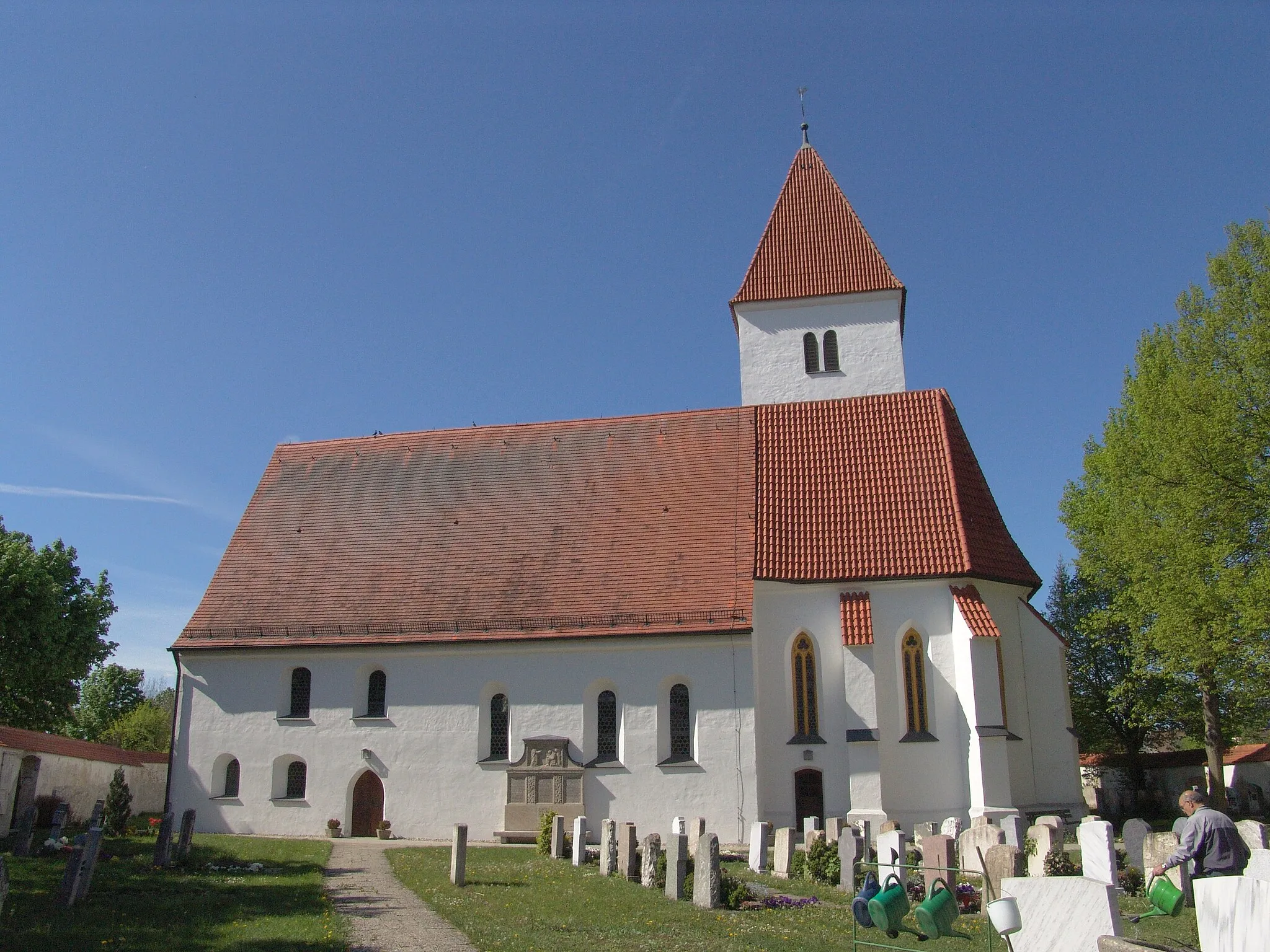 Photo showing: evang.-luth. Kirche St. Michael in Löpsingen